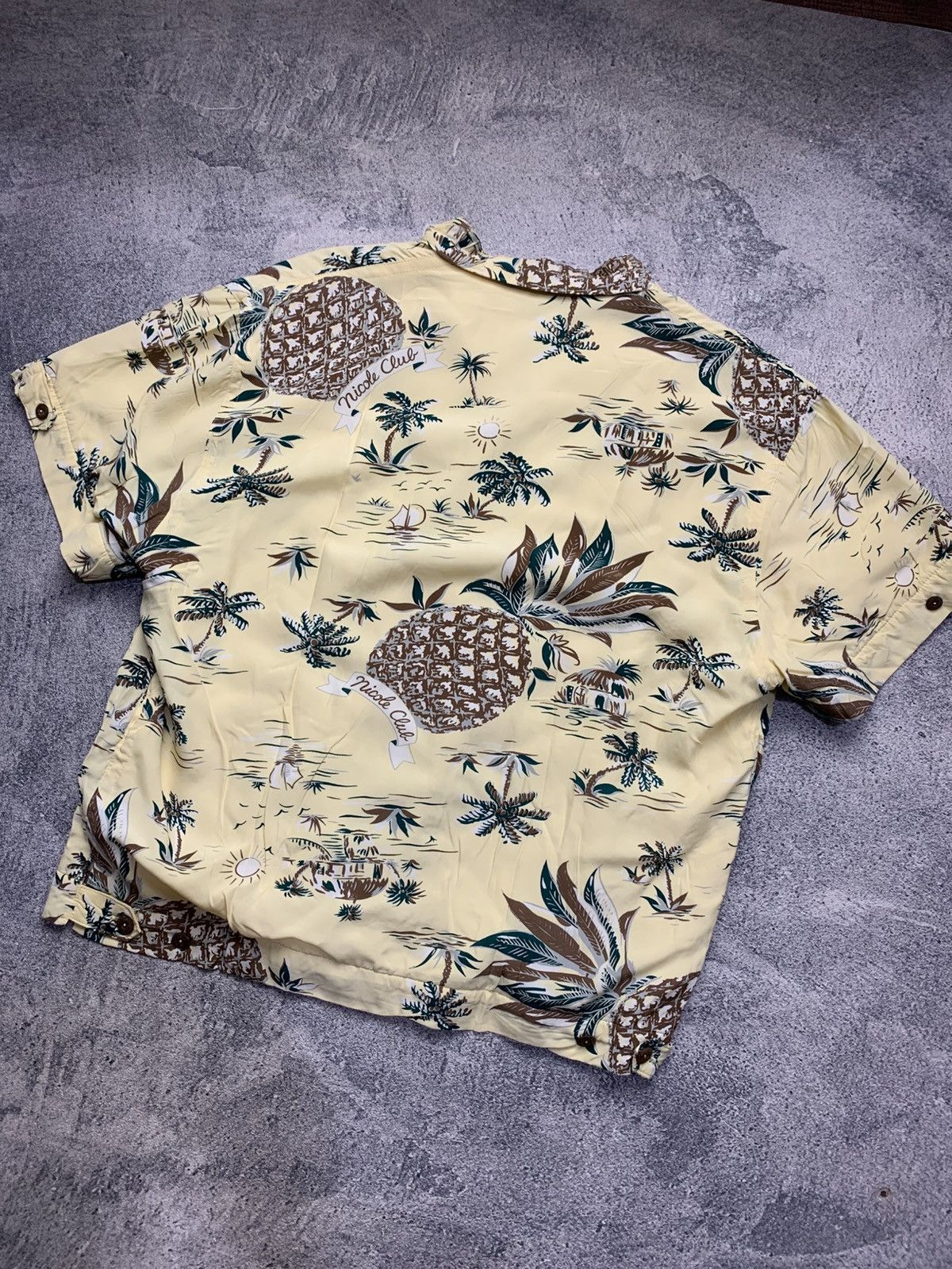 Nicole Club 🐍SOLD 🐍Vintage Nicole Club Hawaiian Shirt Boxy Fit Size US M / EU 48-50 / 2 - 2 Thumbnail