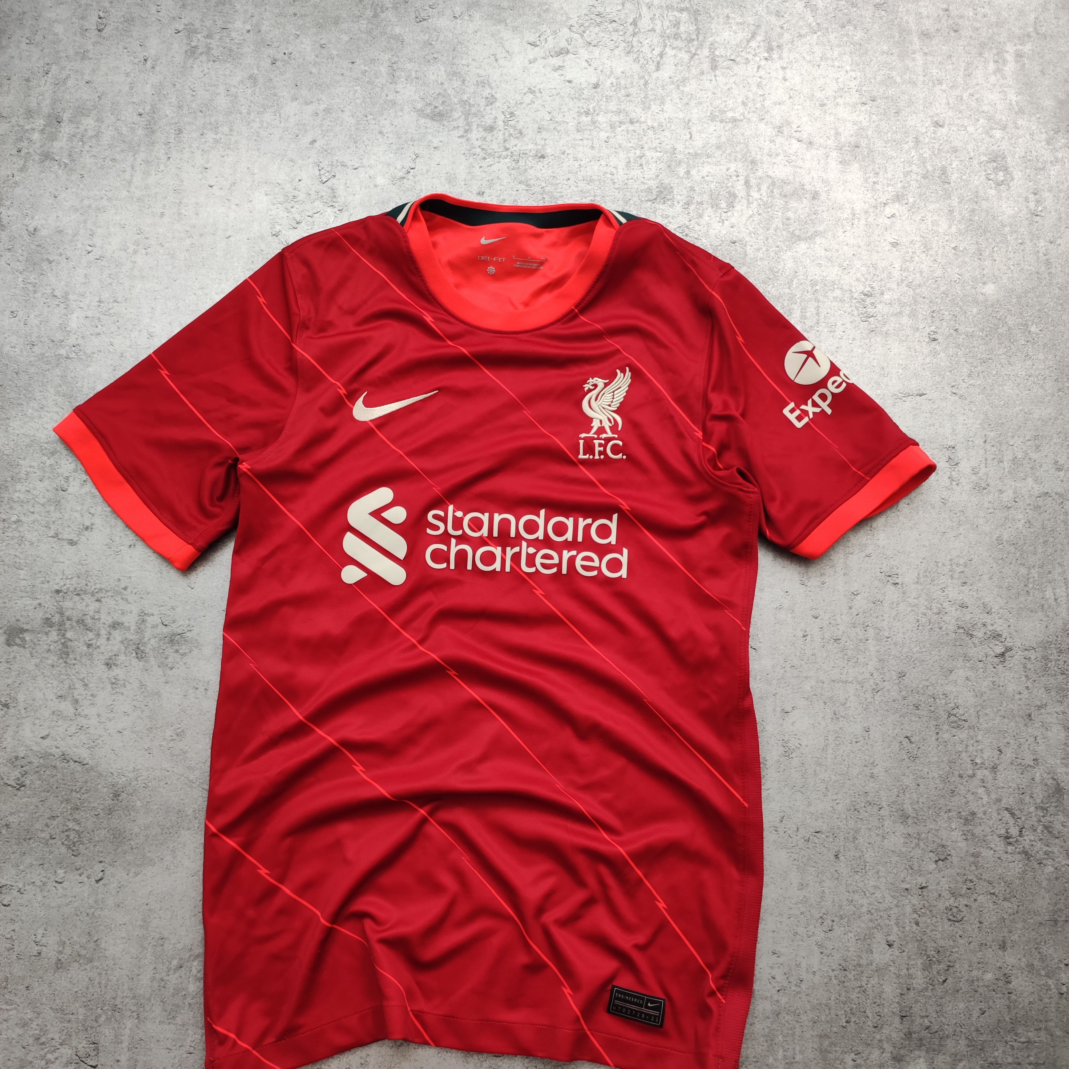 Nike Liverpool FC Football Home 2021/22 Nike Authentic Jersey Size US S / EU 44-46 / 1 - 2 Thumbnail