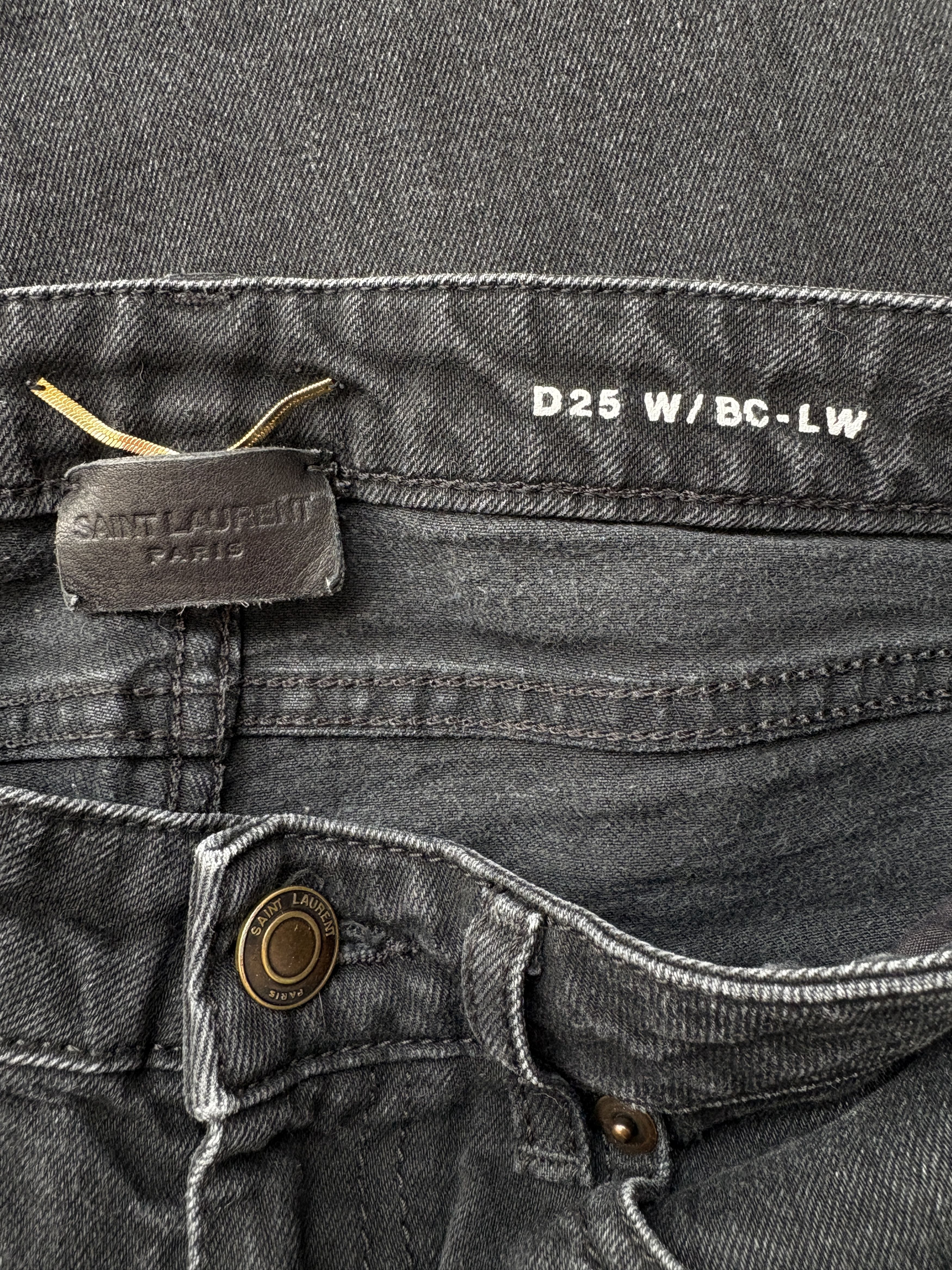 Saint Laurent Paris ⚡️QUICK SALE⚡️2018 Saint Laurent D25 Cutoff Jeans Denim Size 25" / US 0 / IT 36 - 4 Thumbnail