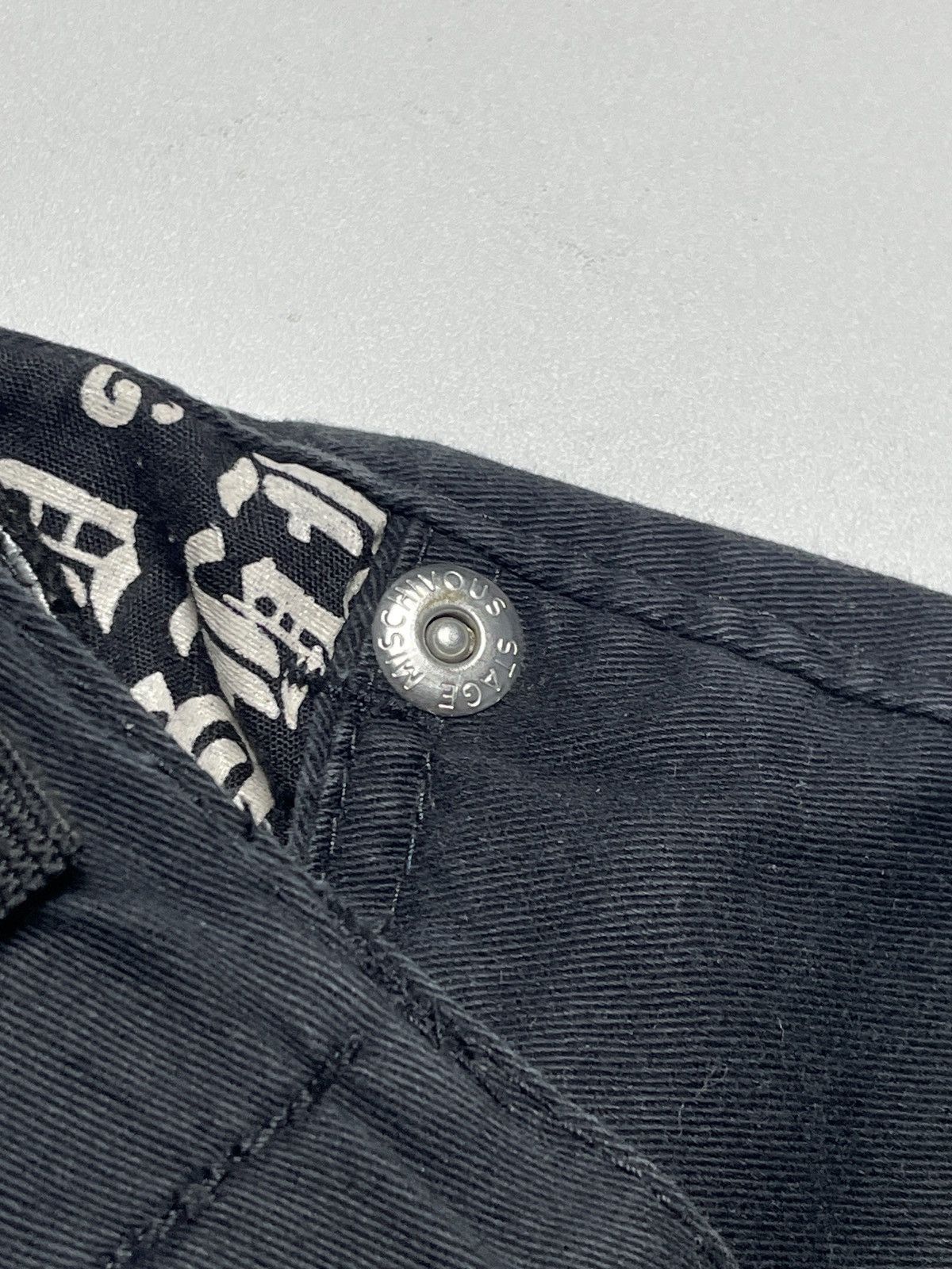 If Six Was Nine 2000’s Nothing Changes Unless I Act - Gothic Pants Size US 29 - 14 Thumbnail