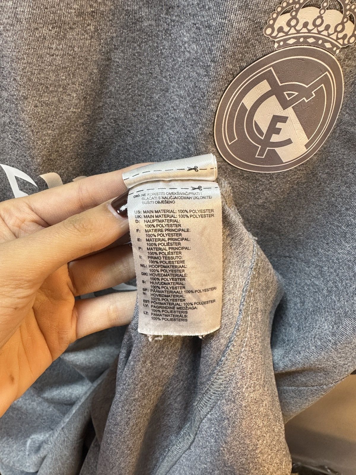 Adidas 2015-2016 Real Madrid Away Kit CR7 Size US L / EU 52-54 / 3 - 10 Thumbnail