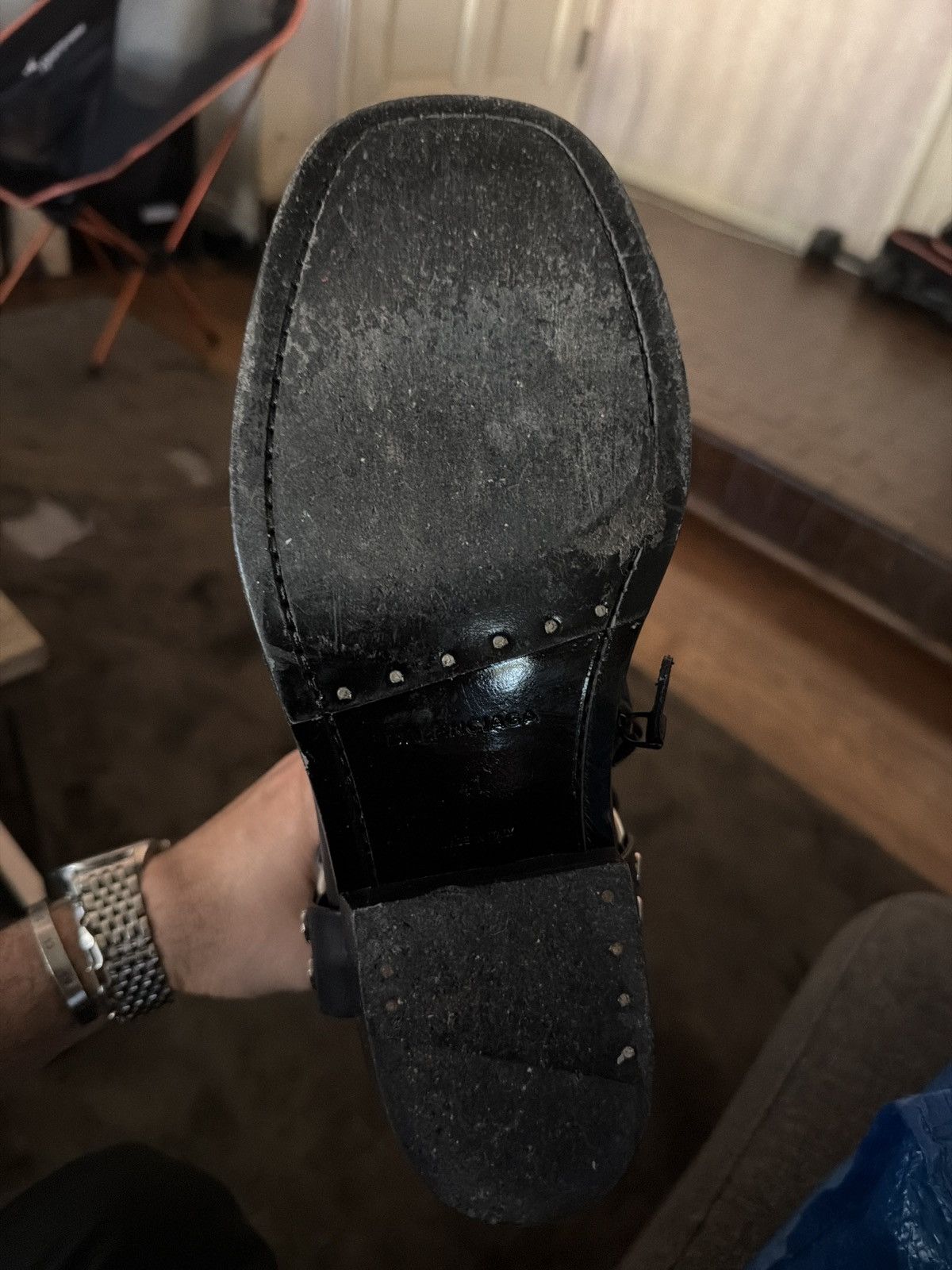 Balenciaga Balenciaga harness leather boots by Demna Size US 8.5 / EU 41-42 - 4 Thumbnail