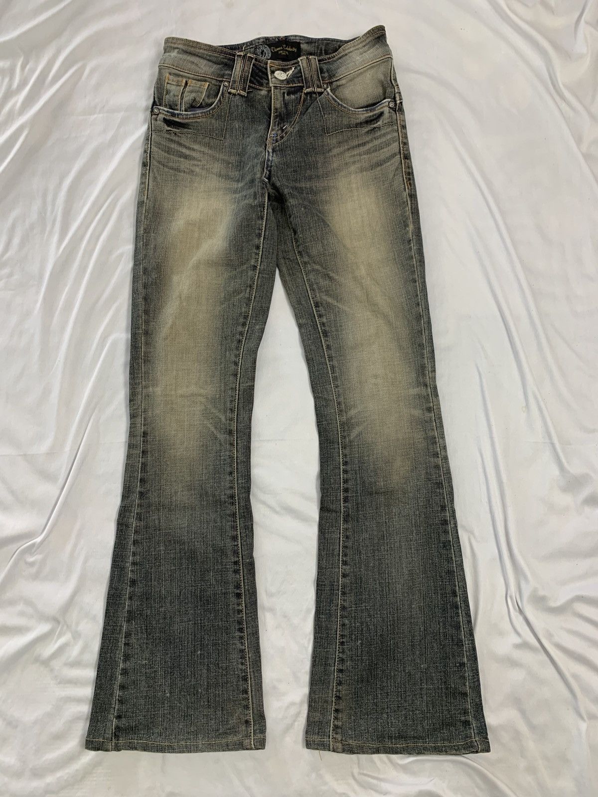 If Six Was Nine Flare bootcut vienus jean something edwin jeans pant Size US 26 / EU 42 - 6 Thumbnail