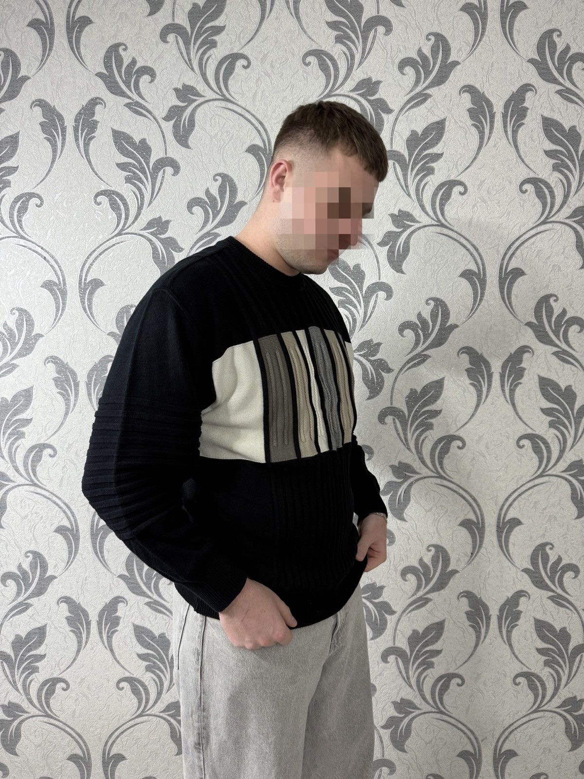 Carlo Colucci Vintage Coogi Style Sweater Carlo Colucci Knit 90s Y2K Size US L / EU 52-54 / 3 - 11 Thumbnail