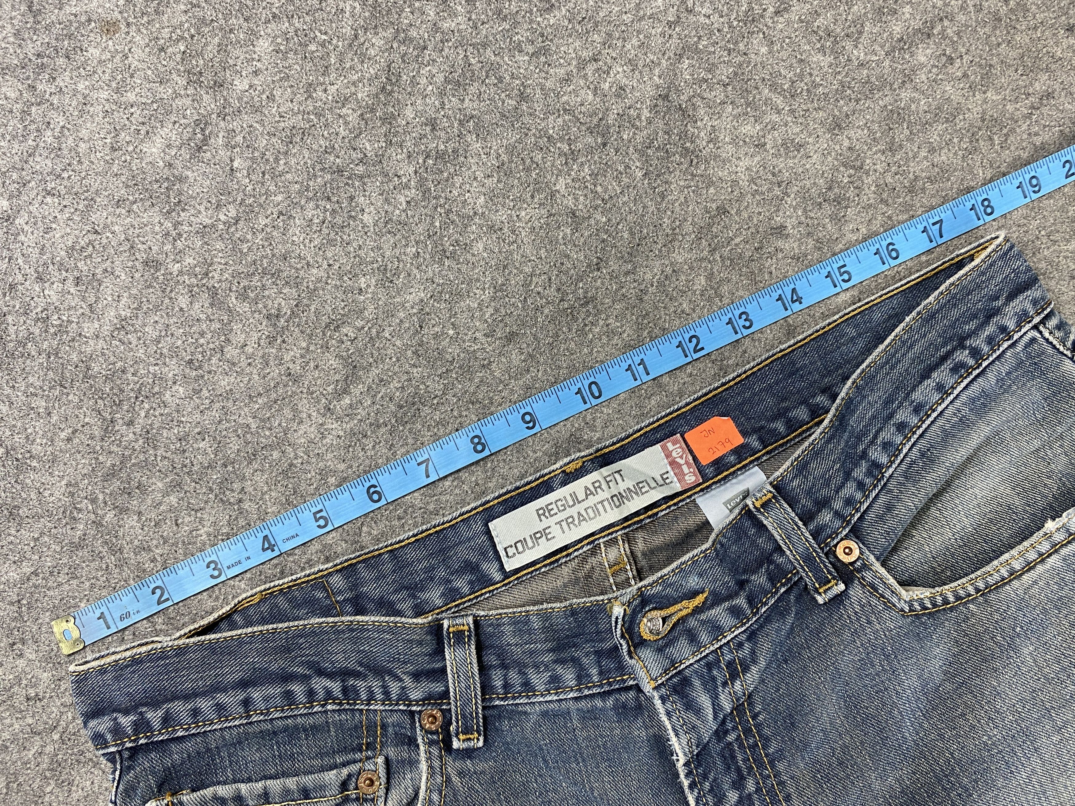 Levi's Faded Blue Vintage Levi's 505 Jeans 36x30.5 Denim -JN2179 Size US 36 / EU 52 - 5 Thumbnail