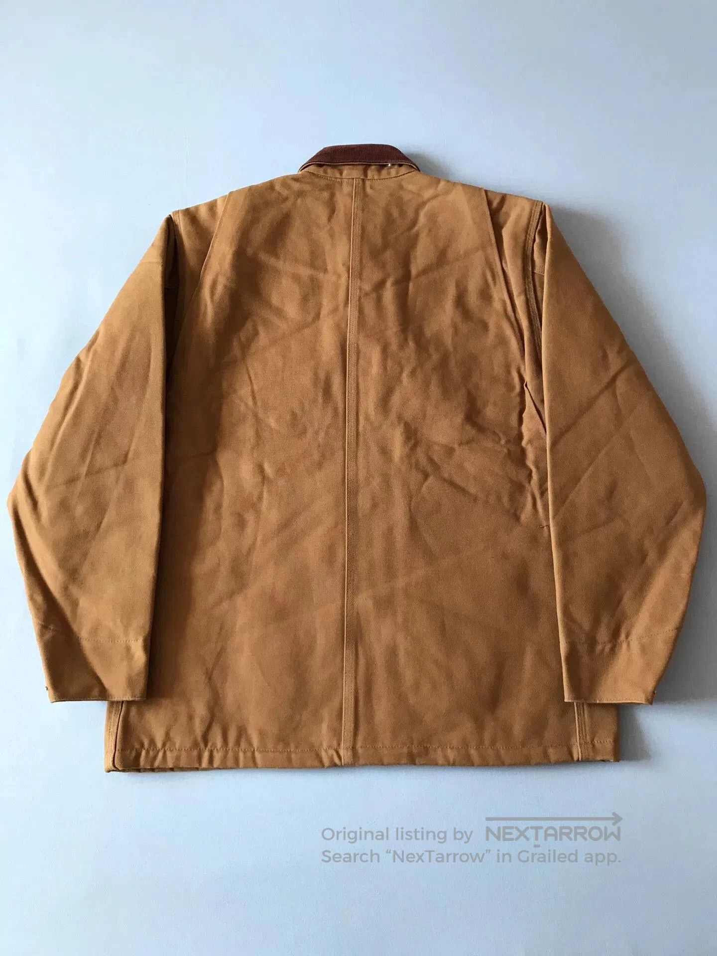 Carhartt Carhartt C001 Brown Canvas Work Jacket. Size US M / EU 48-50 / 2 - 2 Thumbnail