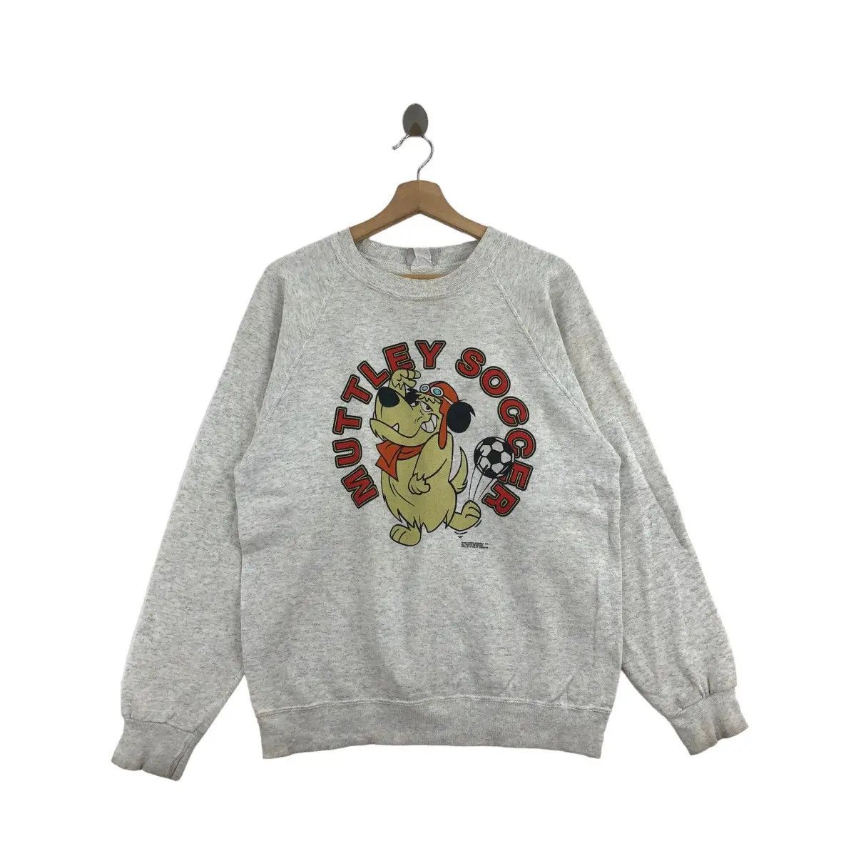 Vintage Vtg 1994 STANLEY DESANTIS MUTTLEY Soccer Sweatshirt HANNA Size US L / EU 52-54 / 3 - 1 Thumbnail