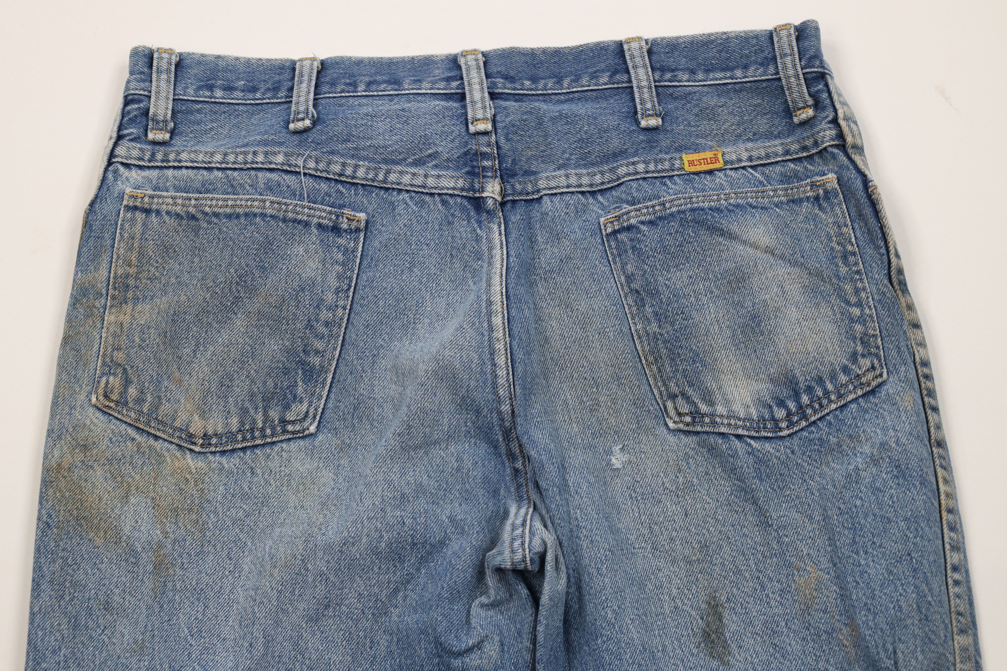 Vintage Vintage 80s 90s Streetwear Straight Leg Denim Jeans USA Size US 34 / EU 50 - 11 Thumbnail