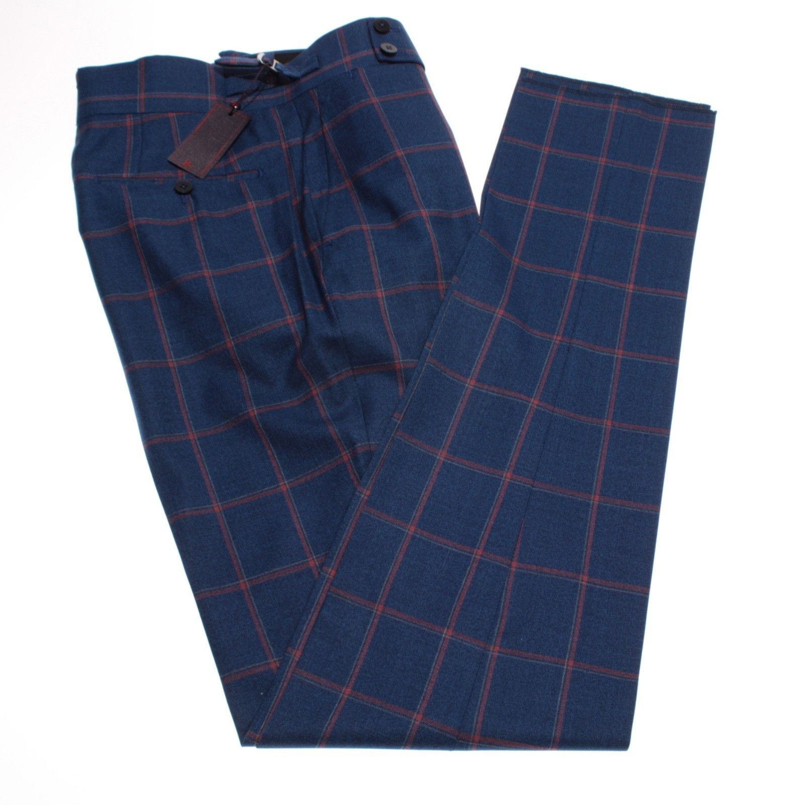 Isaia isaia New with tags Dress Pants Size 30 US In Blue Size US 30 / EU 46 - 2 Thumbnail
