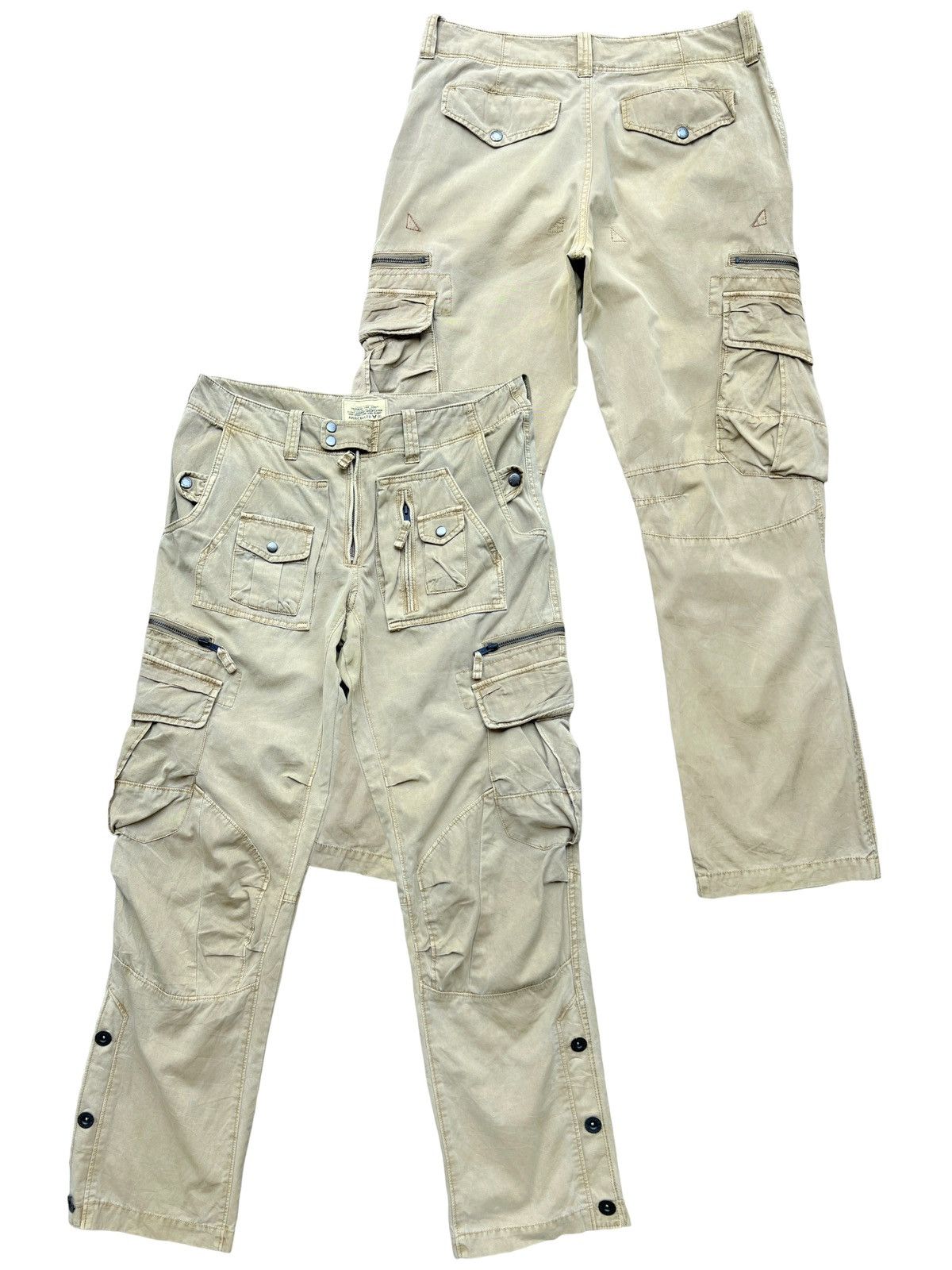 Avirex × Beauty Beast Avirex Bondage Multipocket Tactical Cargo Pants 34x31 Size US 34 / EU 50 - 1 Thumbnail