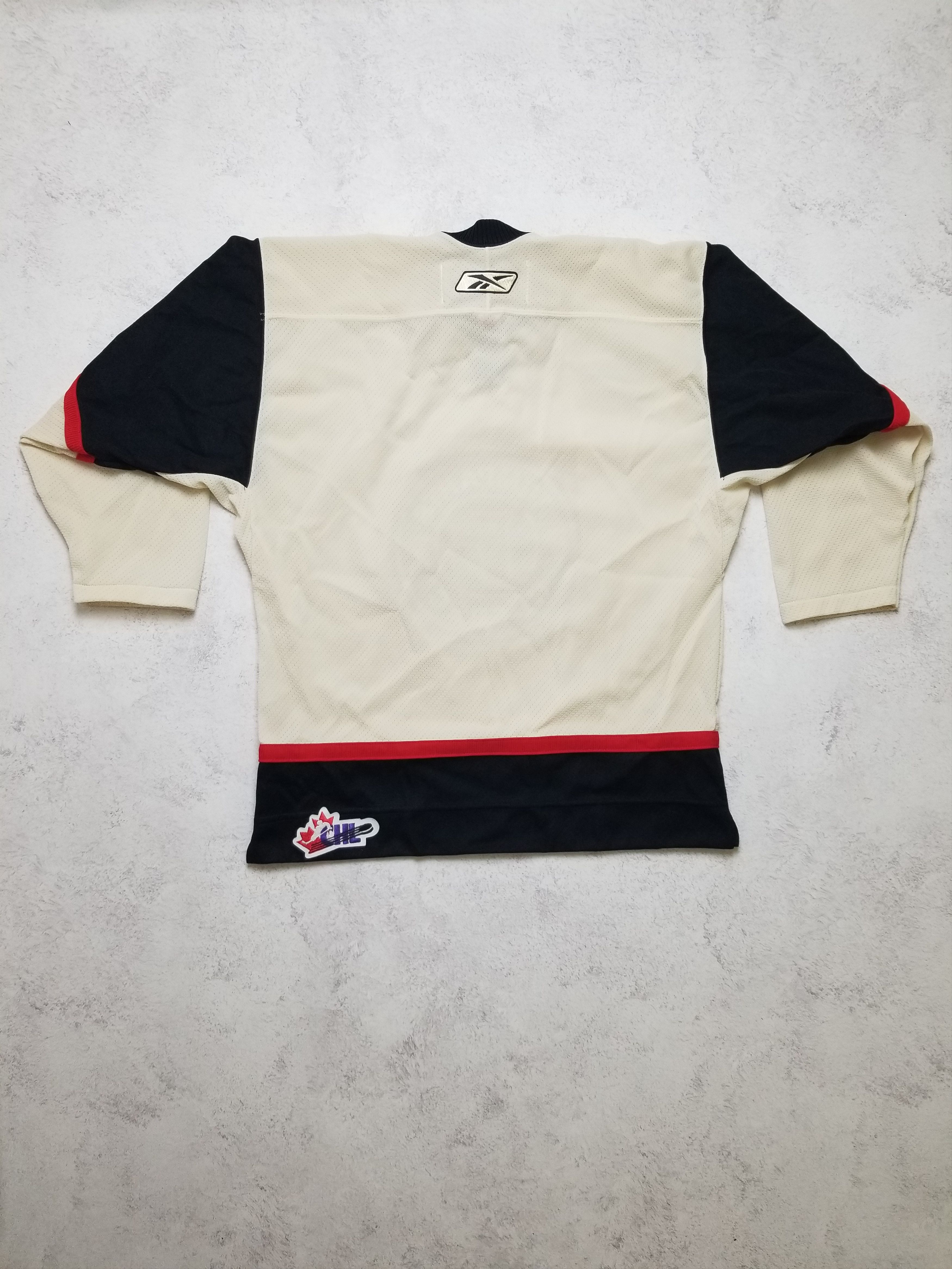Reebok Quebec Remparts Air-Knit CHL Jersey Creamy White Size XS Size US XS / EU 42 / 0 - 2 Thumbnail