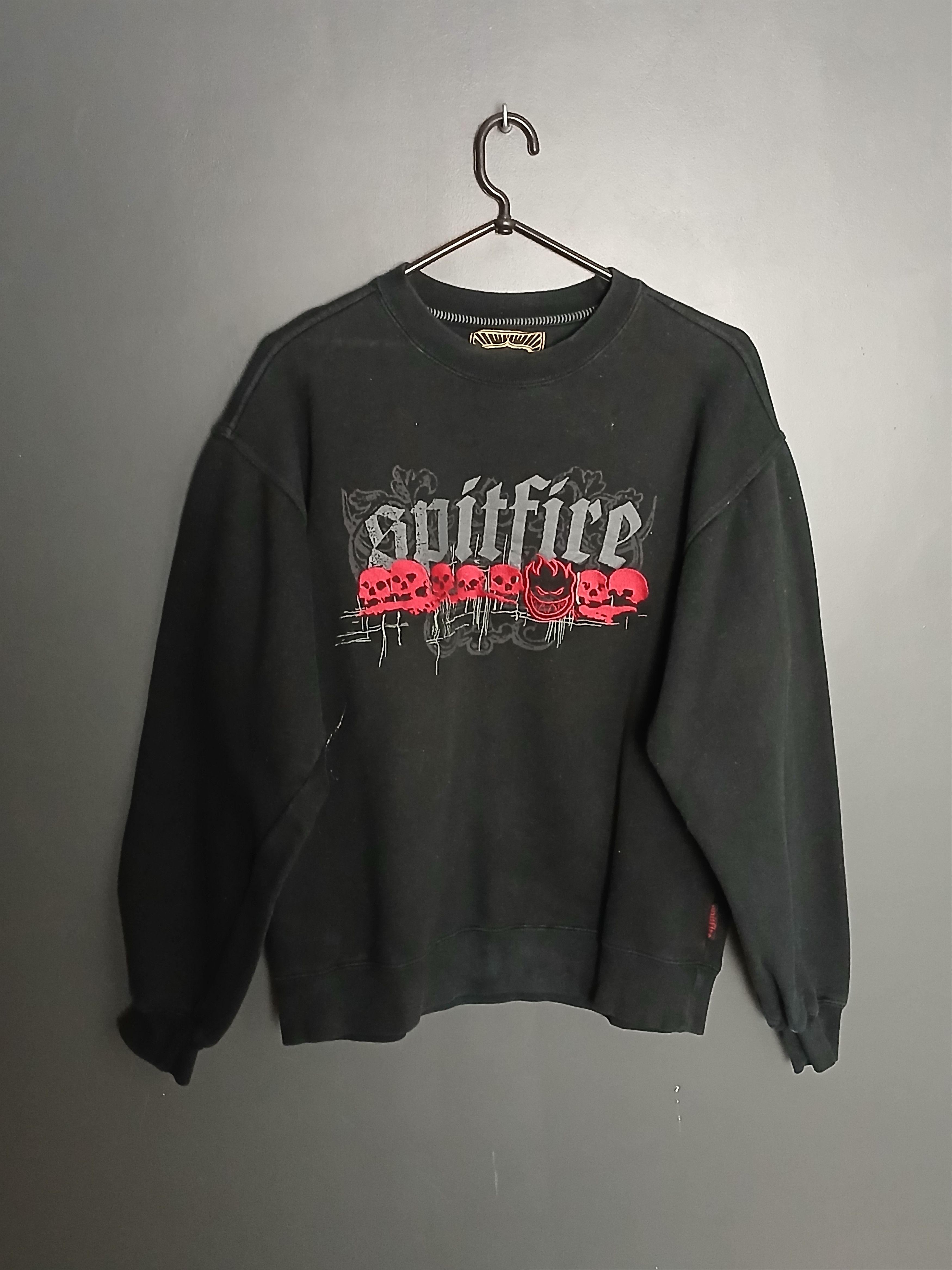 Spitfire × Vintage Vintage Spitfire Skategang Sweatshirt Size US M / EU 48-50 / 2 - 1 Thumbnail