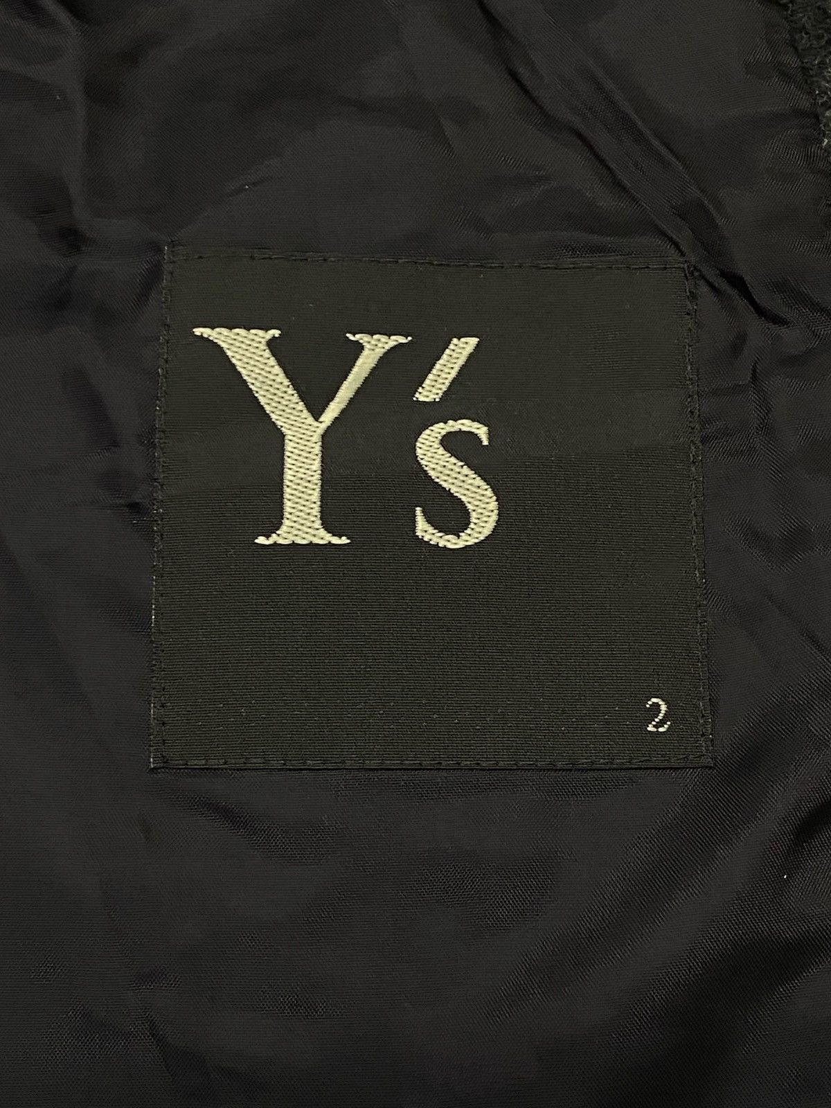 Yohji Yamamoto Yohji Yamamoto Y,s Embossed Pattern Wool Jacket Size M / US 6-8 / IT 42-44 - 12 Thumbnail