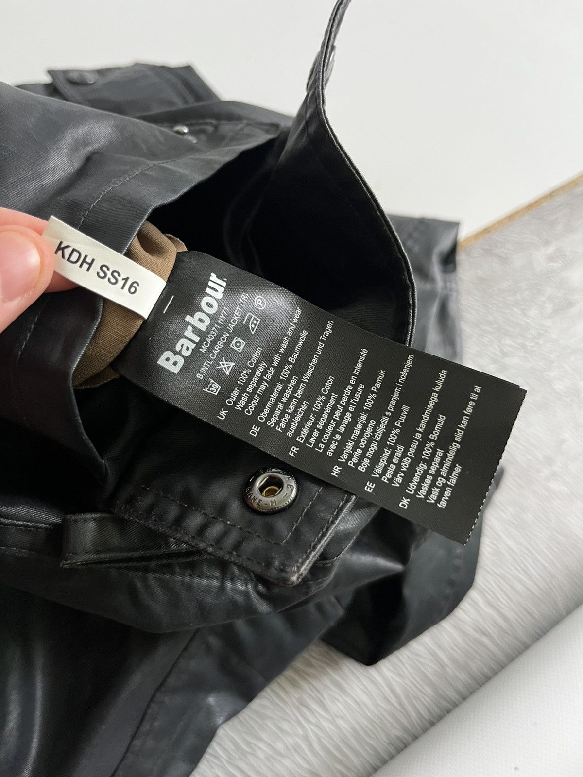 Barbour Barbour International Triumph Jacket Mens Waxed Cotton Size US L / EU 52-54 / 3 - 15 Thumbnail