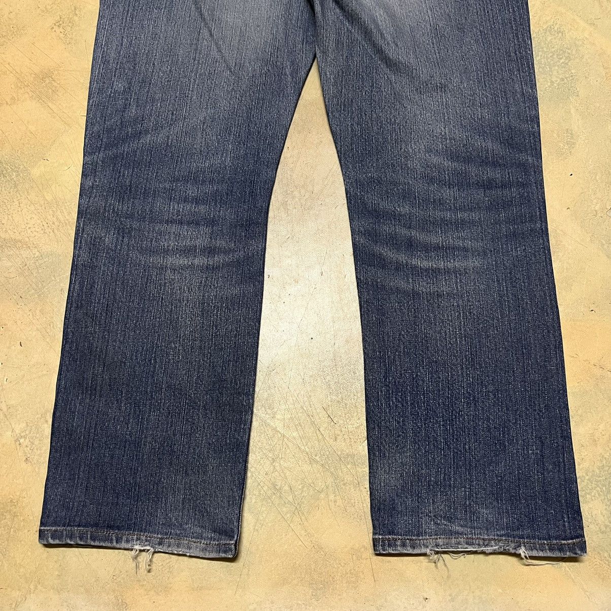 Japanese Brand Vintage Bobson Distressed Blue Denim Jeans Size US 34 / EU 50 - 17 Thumbnail