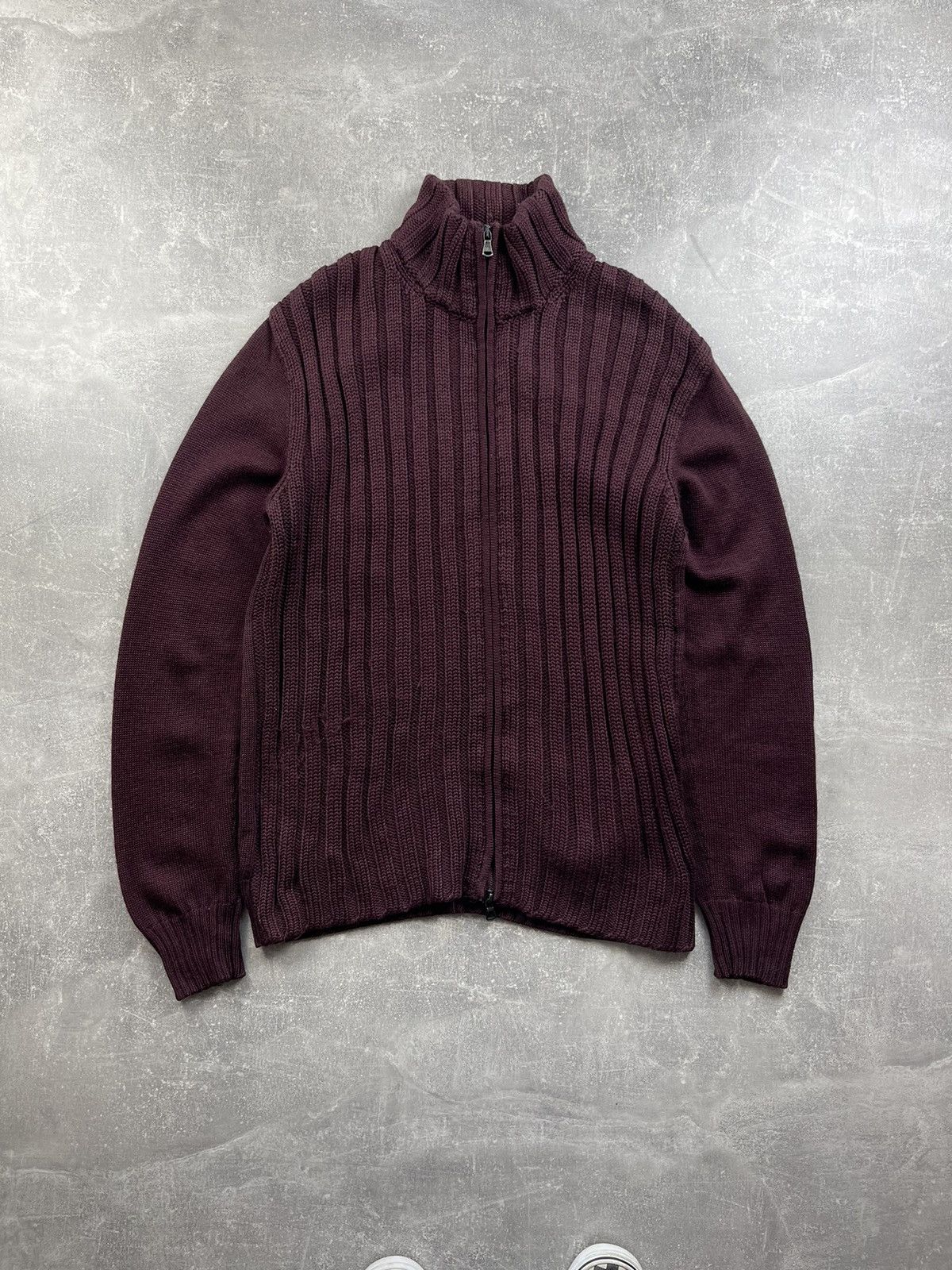 Dolce & Gabbana × Vintage Dolce&Gabbana Archive Knitted Avant Garde Zip Sweater Size US L / EU 52-54 / 3 - 2 Thumbnail