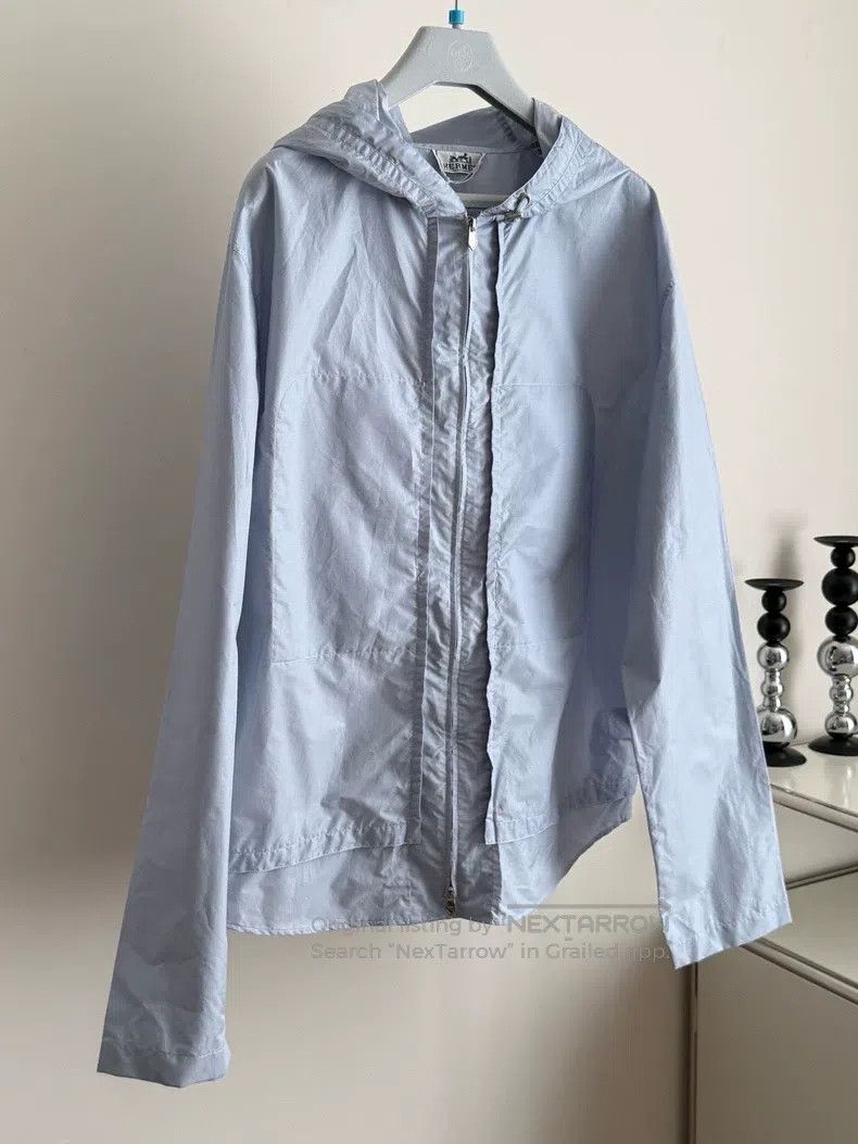 Hermes Hermes size 39 Men's Lightweight Hooded Jacket Size US M / EU 48-50 / 2 - 3 Thumbnail
