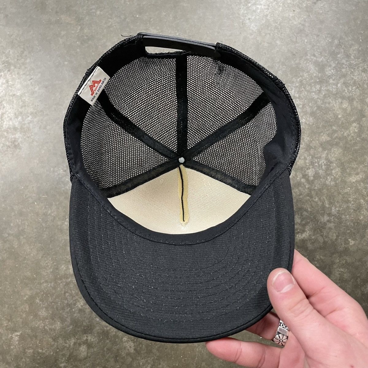 Vintage Vintage Funny Inappropriate Slogan Humor Trucker Hat Black Size ONE SIZE - 7 Thumbnail