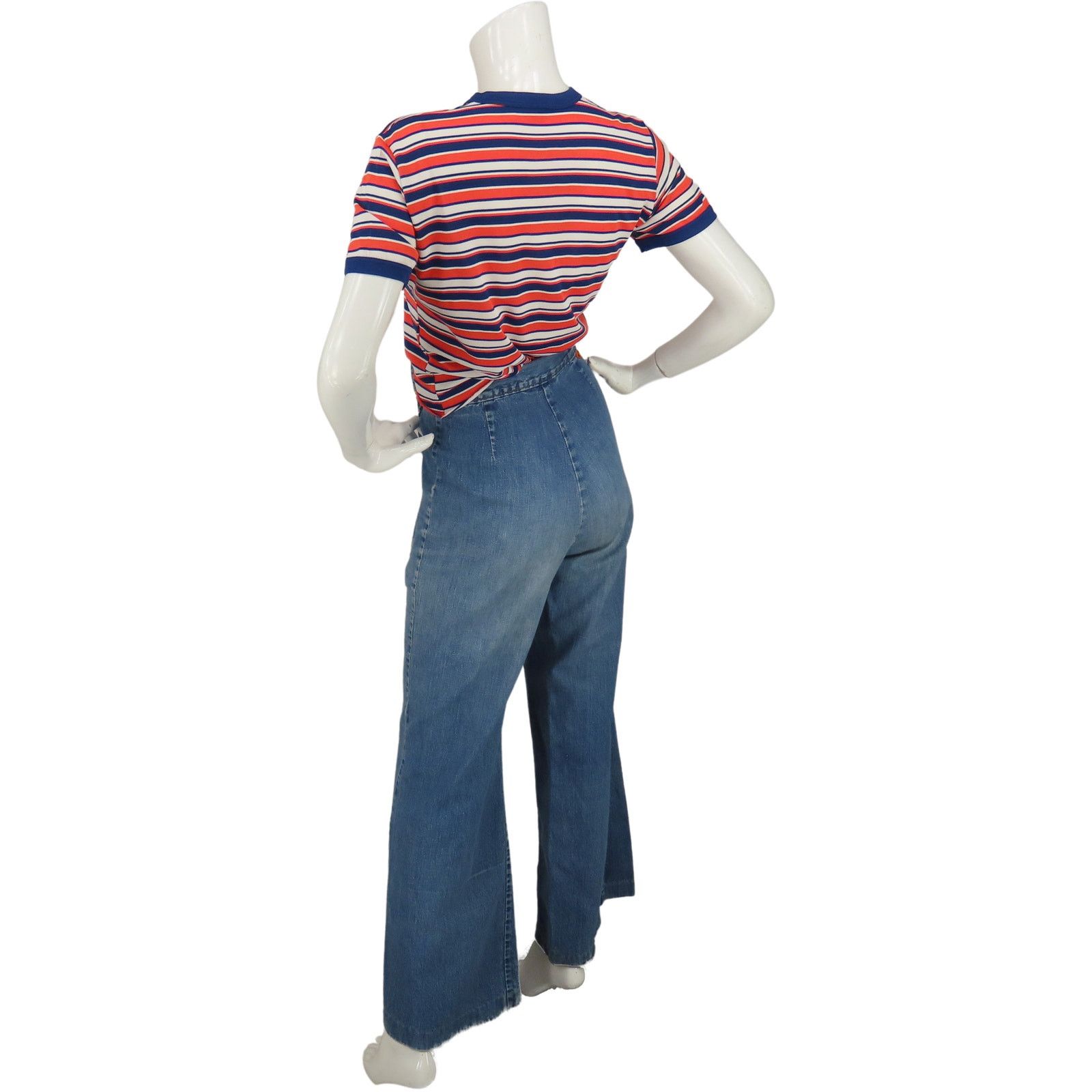 Levi's Vintage Levi's Orange Tab Flare Bell Bottom Jeans W28 L31 Size 28" / US 6 / IT 42 - 6 Thumbnail