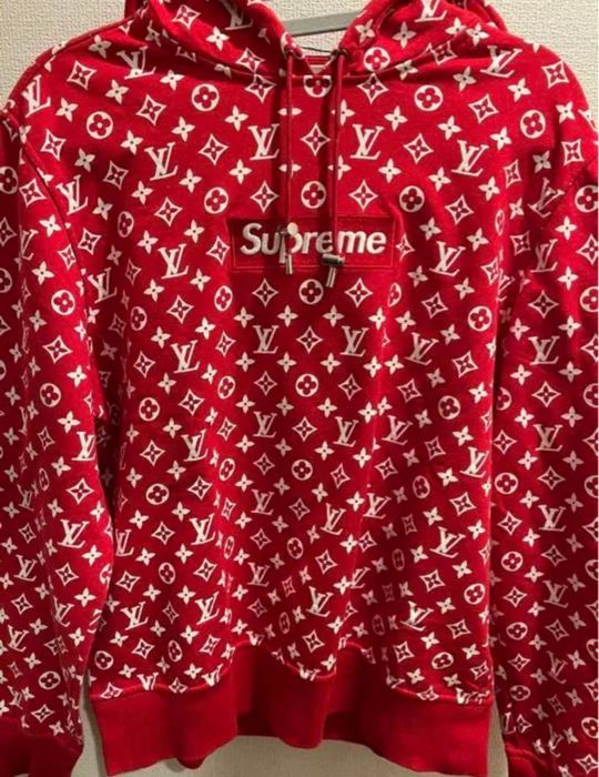 Louis Vuitton Supreme Box Logo Sweatshirt