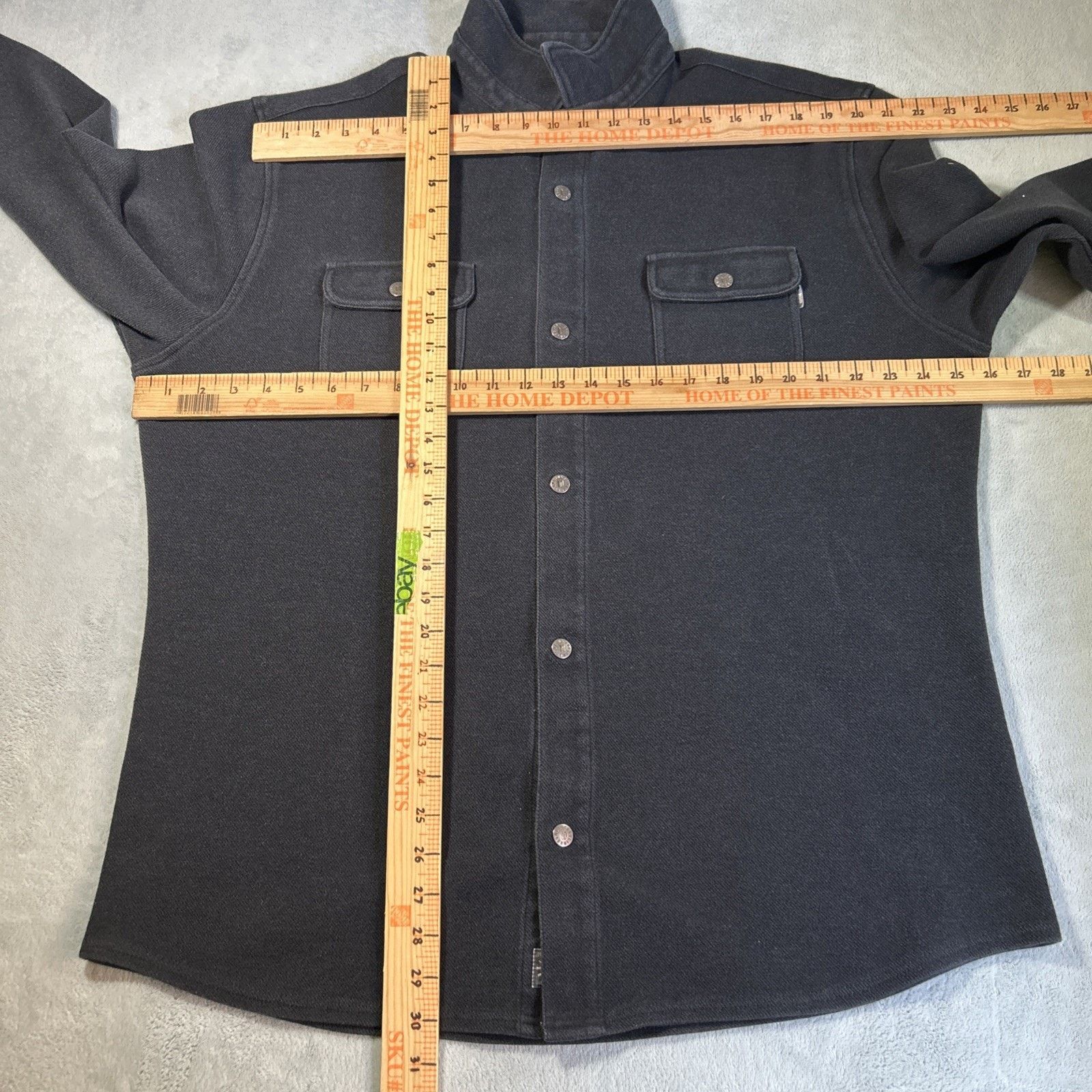 Dixxon Linksoul Heavy Button Snap Shirt Mens 2XL Stretch Lumberjack Size US XXL / EU 58 / 5 - 9 Thumbnail