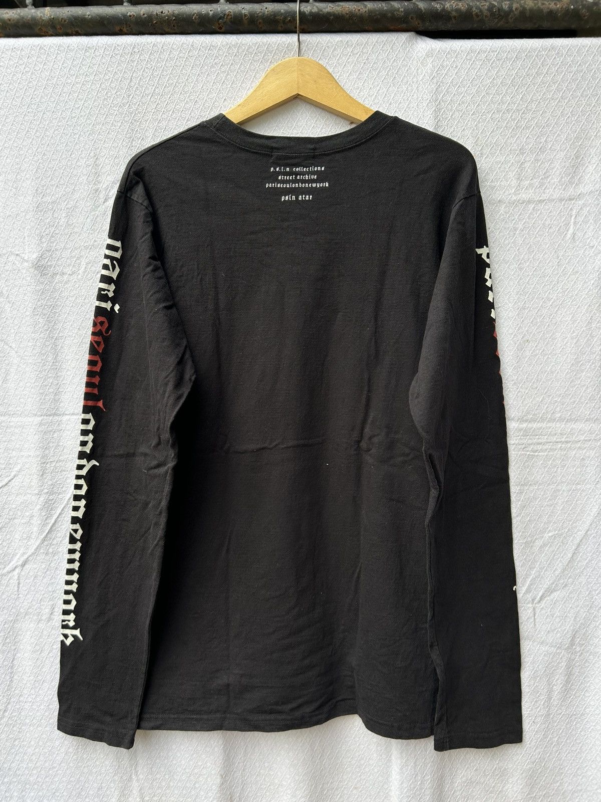 20471120 × Beauty Beast × Japanese Brand G Label Seditionaries Poem Longsleeve Shirt Size US L / EU 52-54 / 3 - 2 Thumbnail