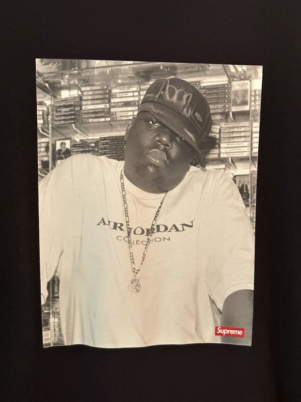 Jordan Brand × Supreme Supreme Jordan Biggie S/S Top Tee Size US L / EU 52-54 / 3 - 2 Thumbnail