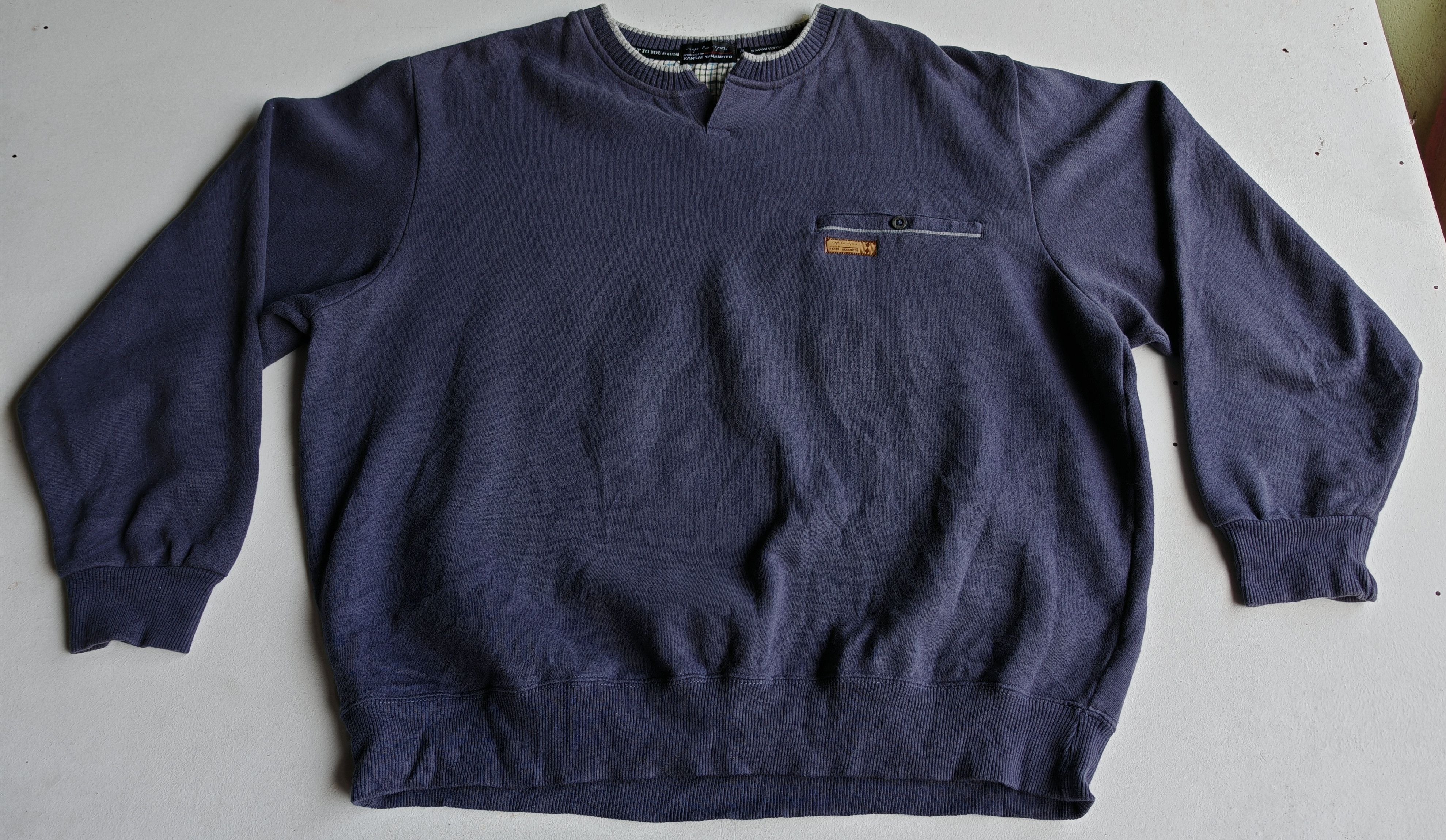 Kansai Yamamoto Kansai Yamamoto Sweatshirt Size US XL / EU 56 / 4 - 7 Thumbnail