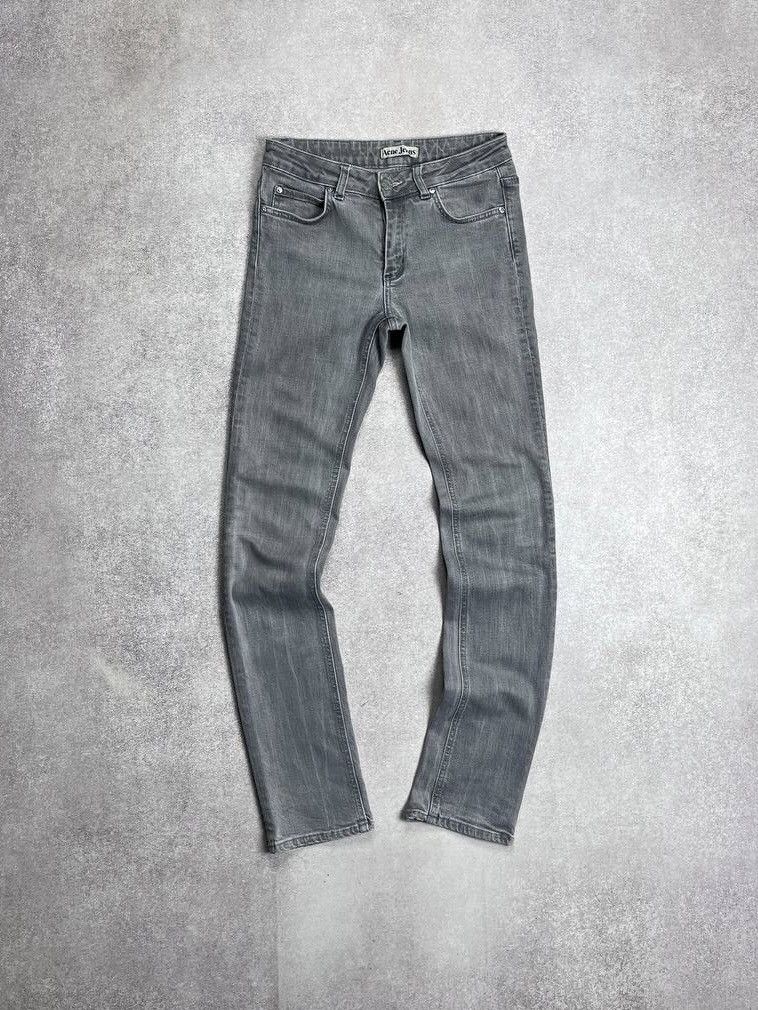 Acne Studios × Japanese Brand × Vintage Vintage Acne Studios Gray Denim Jeans Y2K 28x32 Size US 28 / EU 44 - 1 Thumbnail