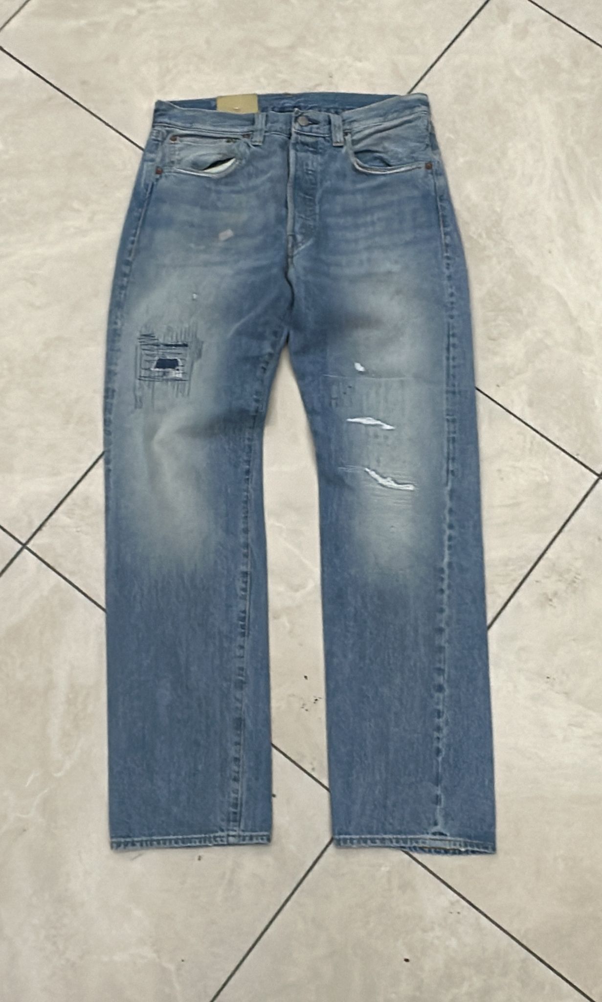Levi's Vintage Clothing LVC Levi's Vintage Clothing 1947 501XX BigE Selvedge Jeans Size US 33 - 1 Thumbnail