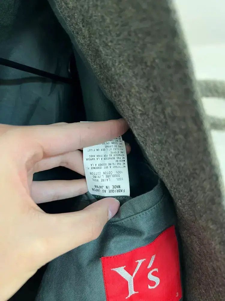Yohji Yamamoto Sz 2 Yohji Yamamoto Y's Woody Button Jacket-2505 Size US M / EU 48-50 / 2 - 7 Thumbnail