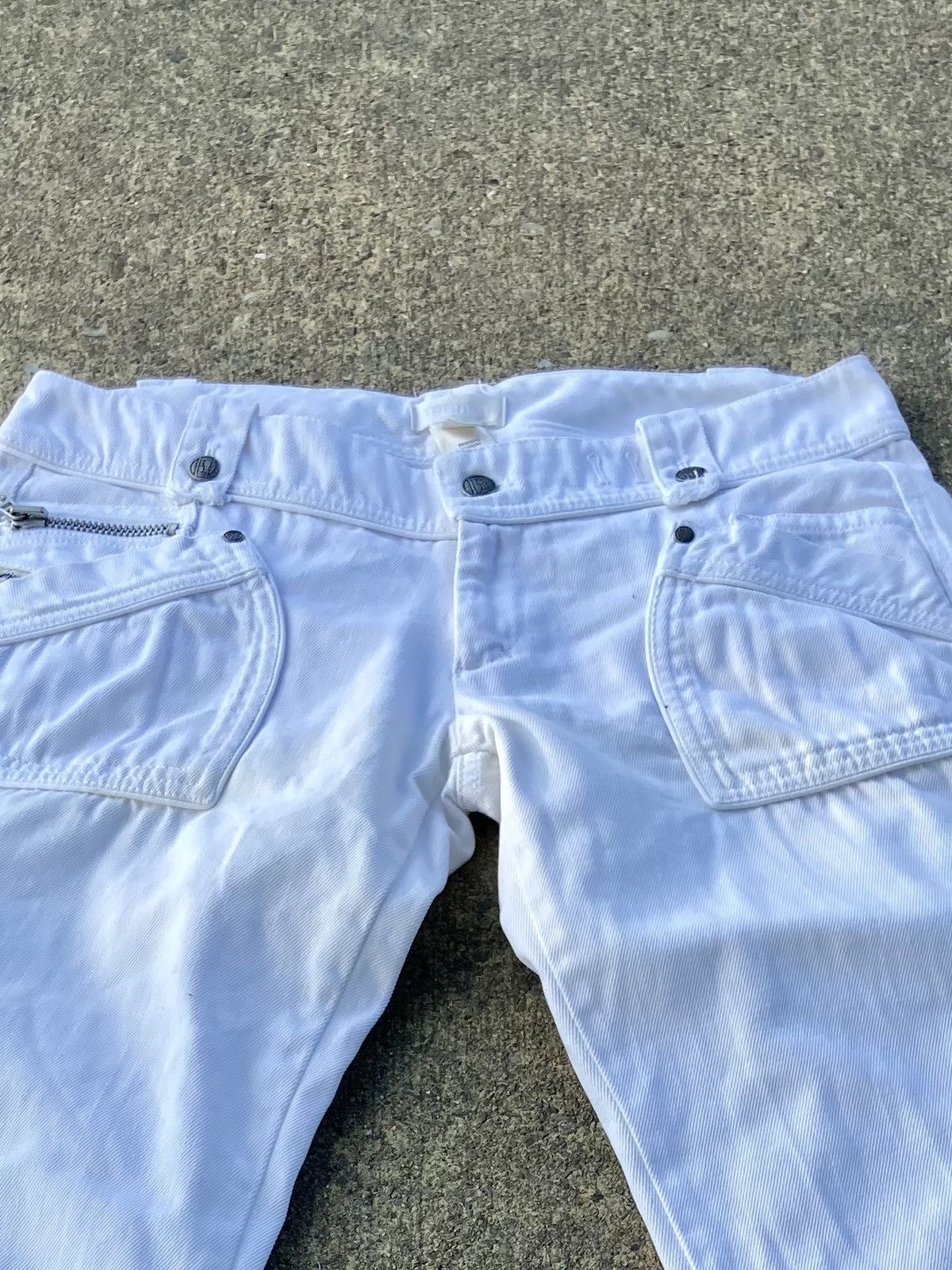 Diesel White diesel denim y2kjeans W30 Size 30" / US 8 / IT 44 - 2 Thumbnail