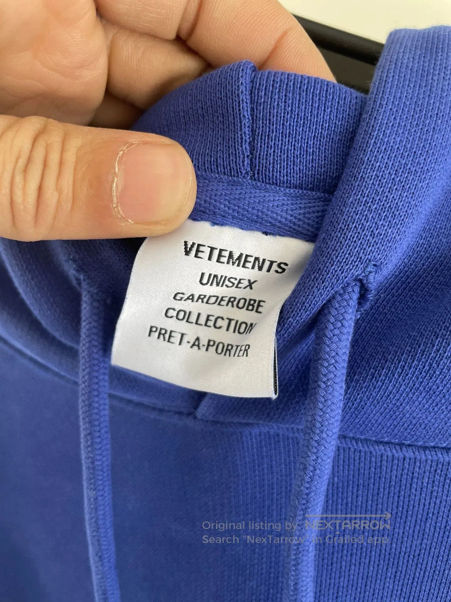 Vetements Vetements 2022 FW New Color Hoodie. Size US XS / EU 42 / 0 - 6 Thumbnail
