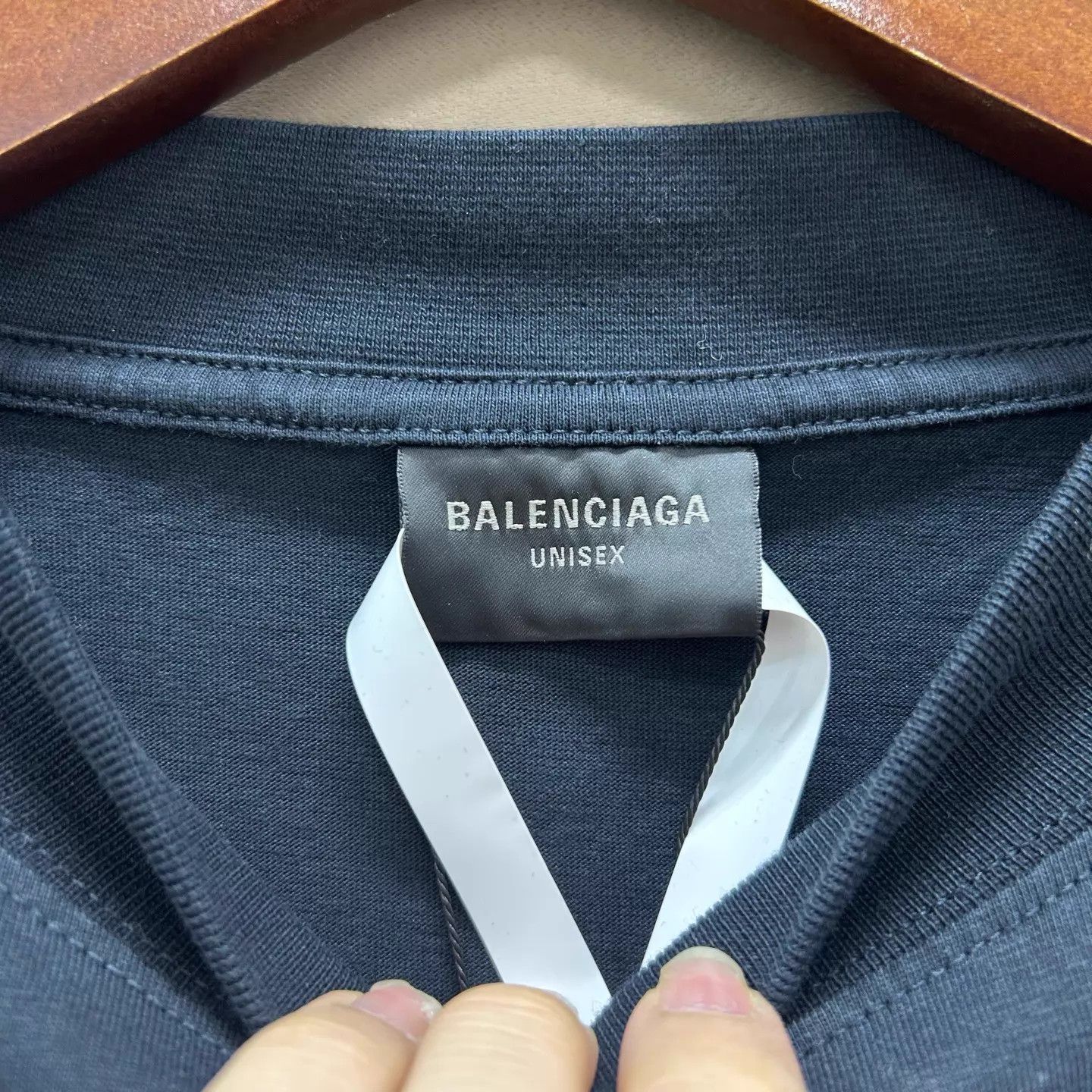Balenciaga Balenciaga 25 New Solid Crew Neck Short Sleeve Tee 1 Size US S / EU 44-46 / 1 - 3 Thumbnail