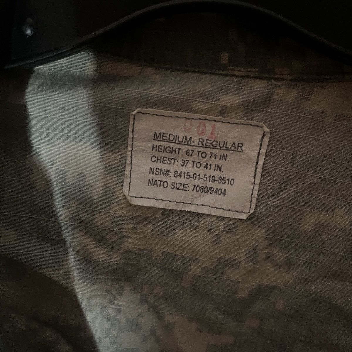 Vintage Vintage Military Army Camo Zip Up Jacket Size Medium Size US M / EU 48-50 / 2 - 3 Thumbnail