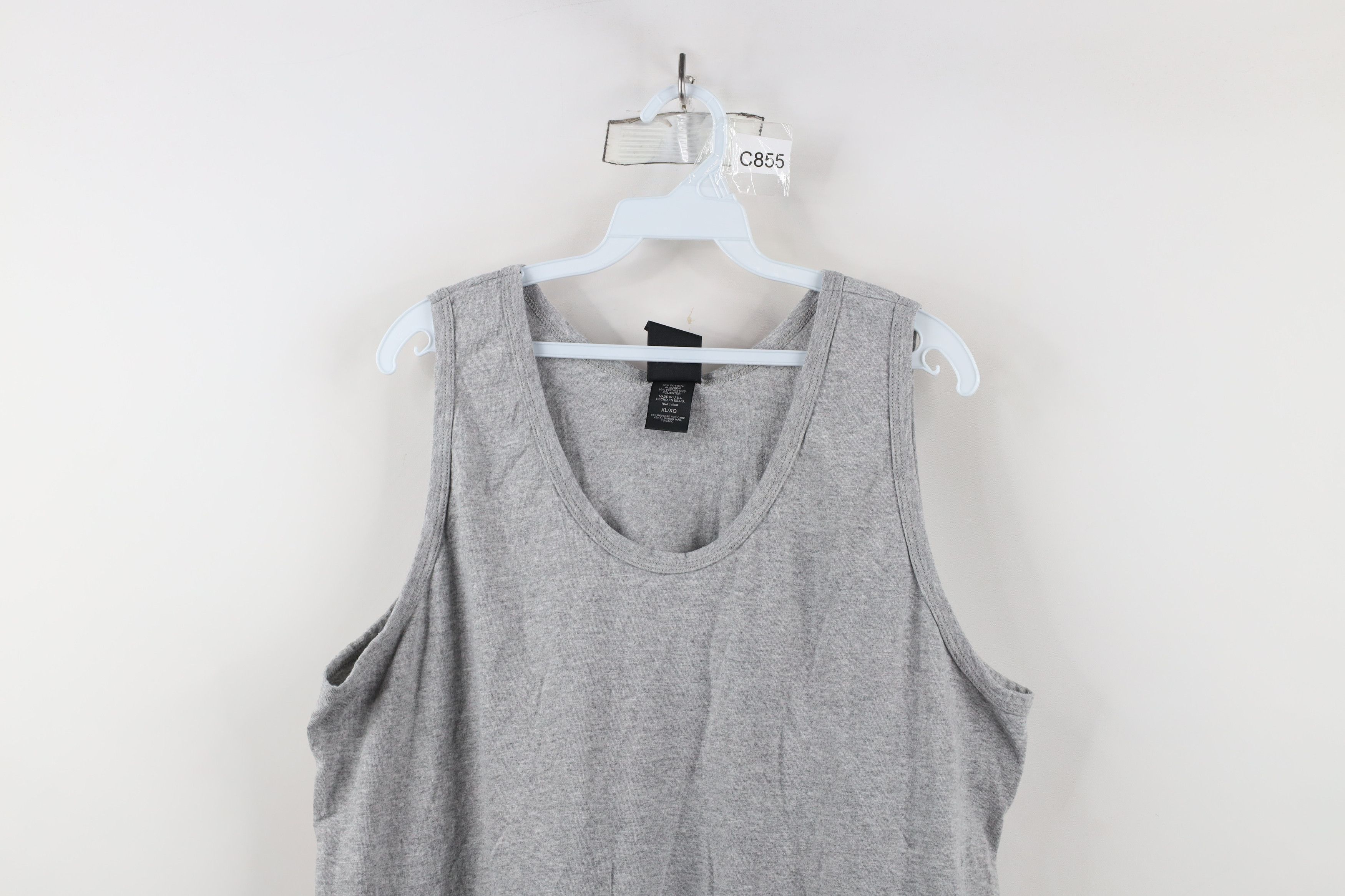 Vintage Vintage 90s USA Olympics Tank Top T-Shirt Heather Gray USA Size US XL / EU 56 / 4 - 2 Thumbnail
