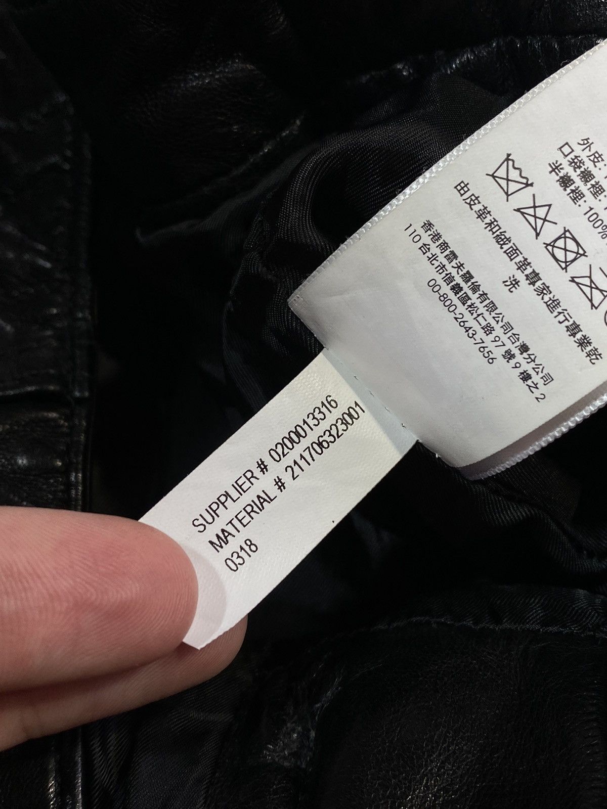 Polo Ralph Lauren Polo Ralph Lauren Women’s Leather Biker Pants Avant Garde Size 34" / US 12 / IT 48 - 23 Thumbnail