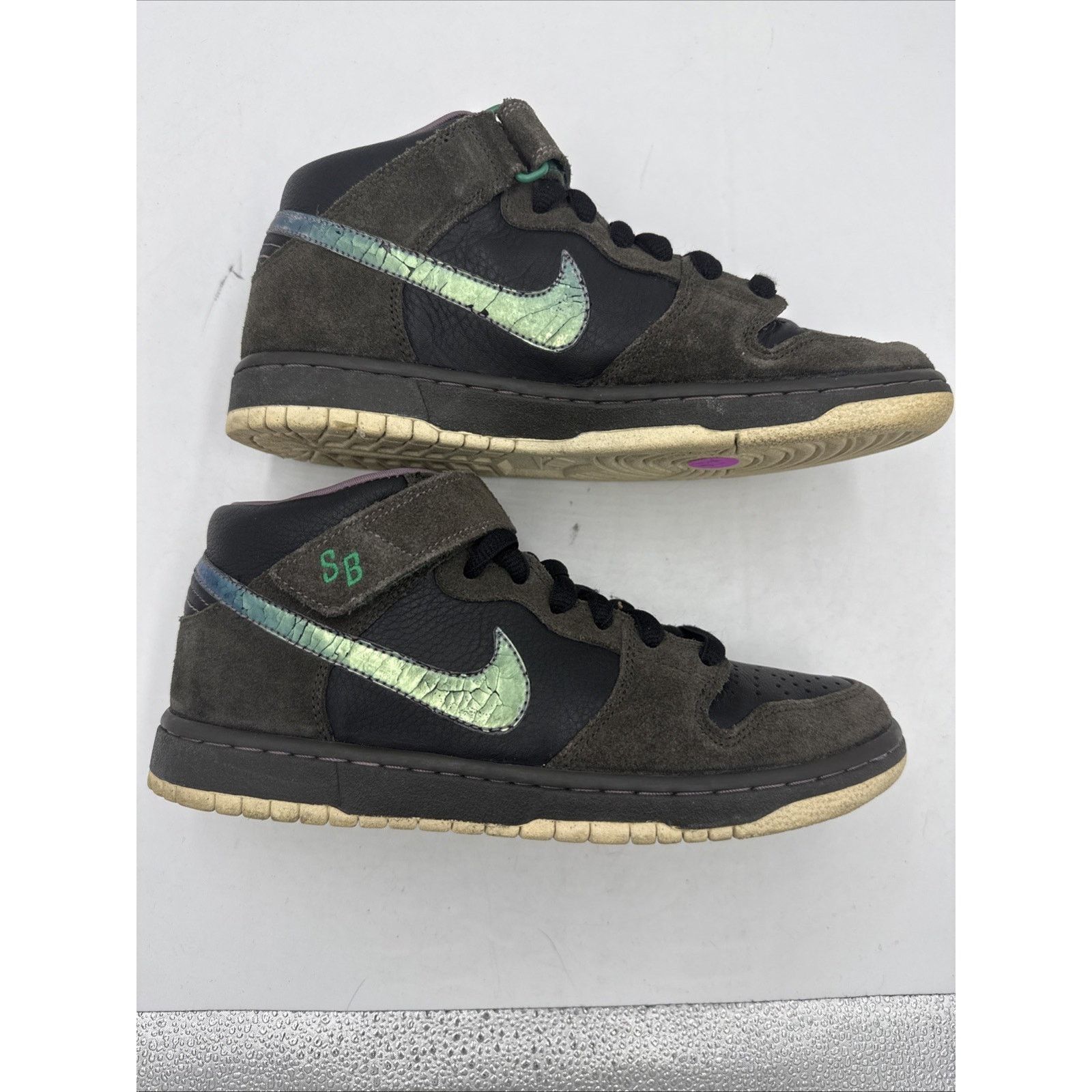 Nike Size 8 - Nike Dunk Premium SB Mid Northern Lights Size US 8 / EU 41 - 5 Thumbnail