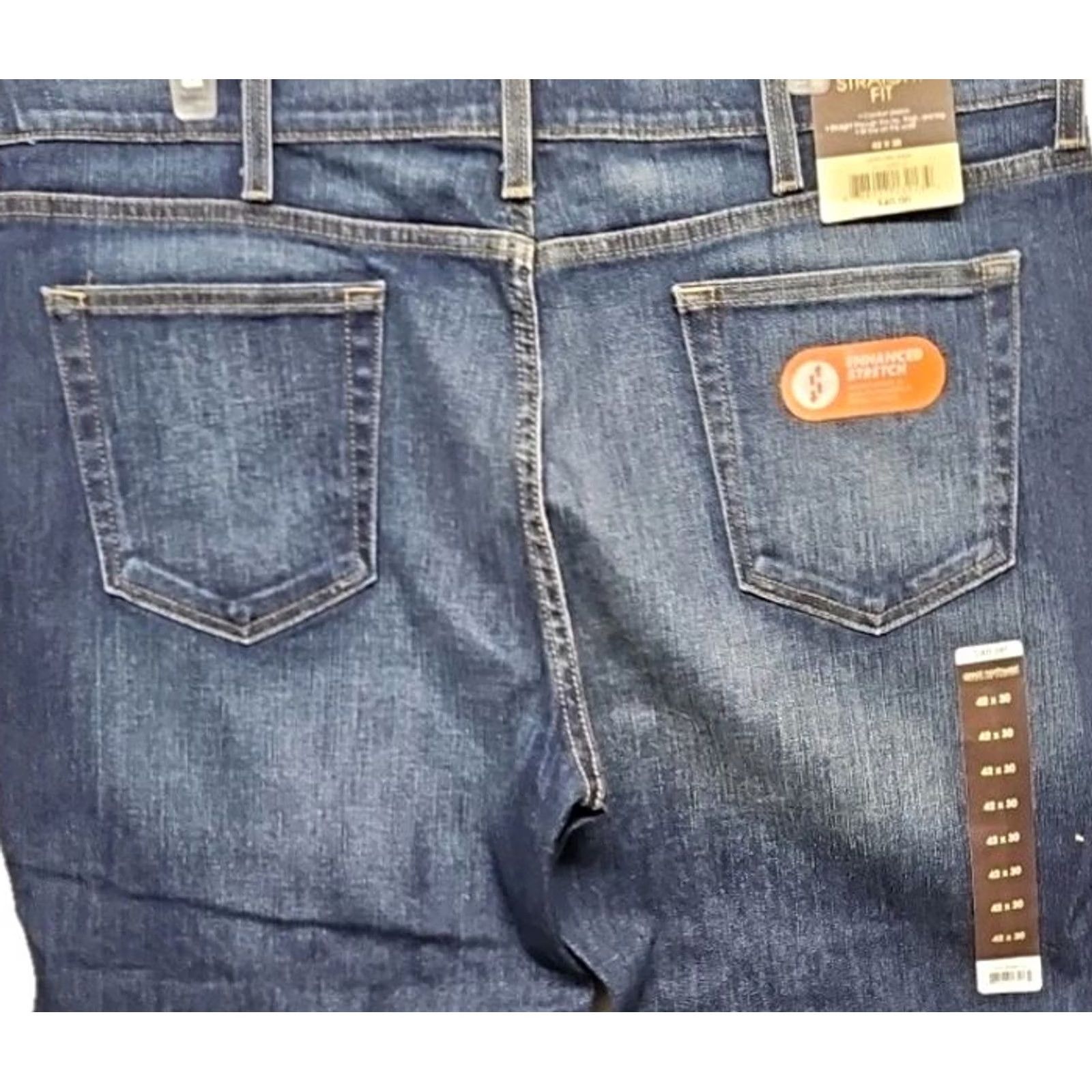 Greats Great Northwest Jeans Straight Men 42x30 Medium Wash Denim NWT Blue Cotton Regular Rise 29 In Slim? Size US 42 / EU 58 - 5 Thumbnail