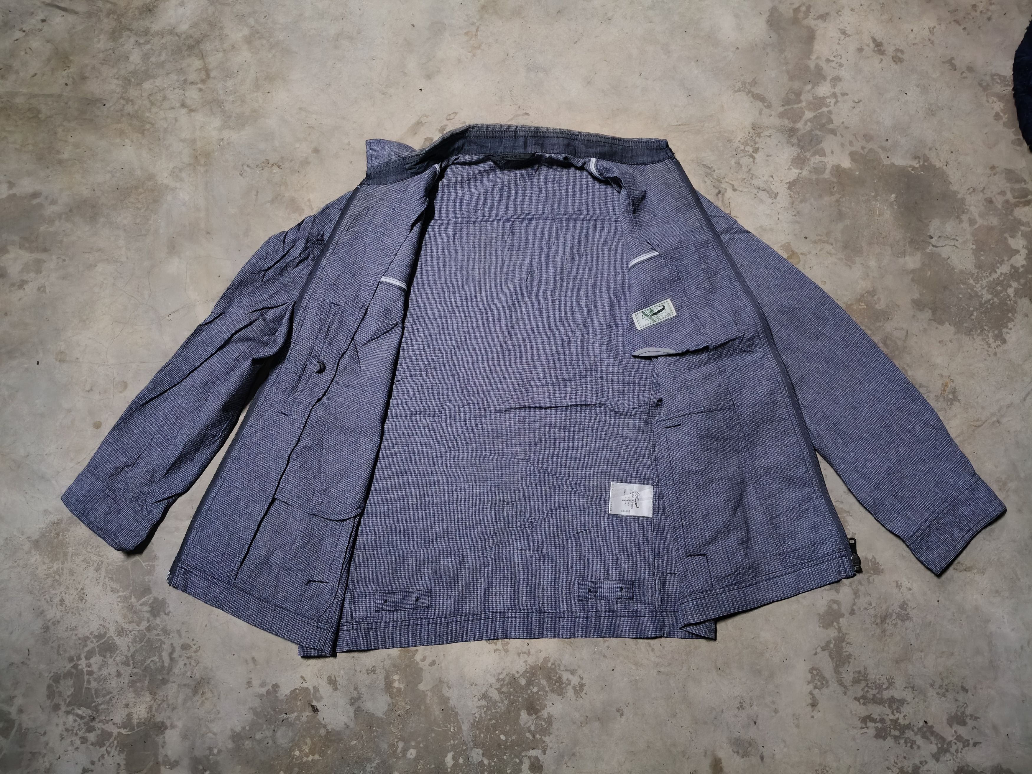 Japanese Brand Crocodile Zipper Jacket Size US M / EU 48-50 / 2 - 7 Thumbnail