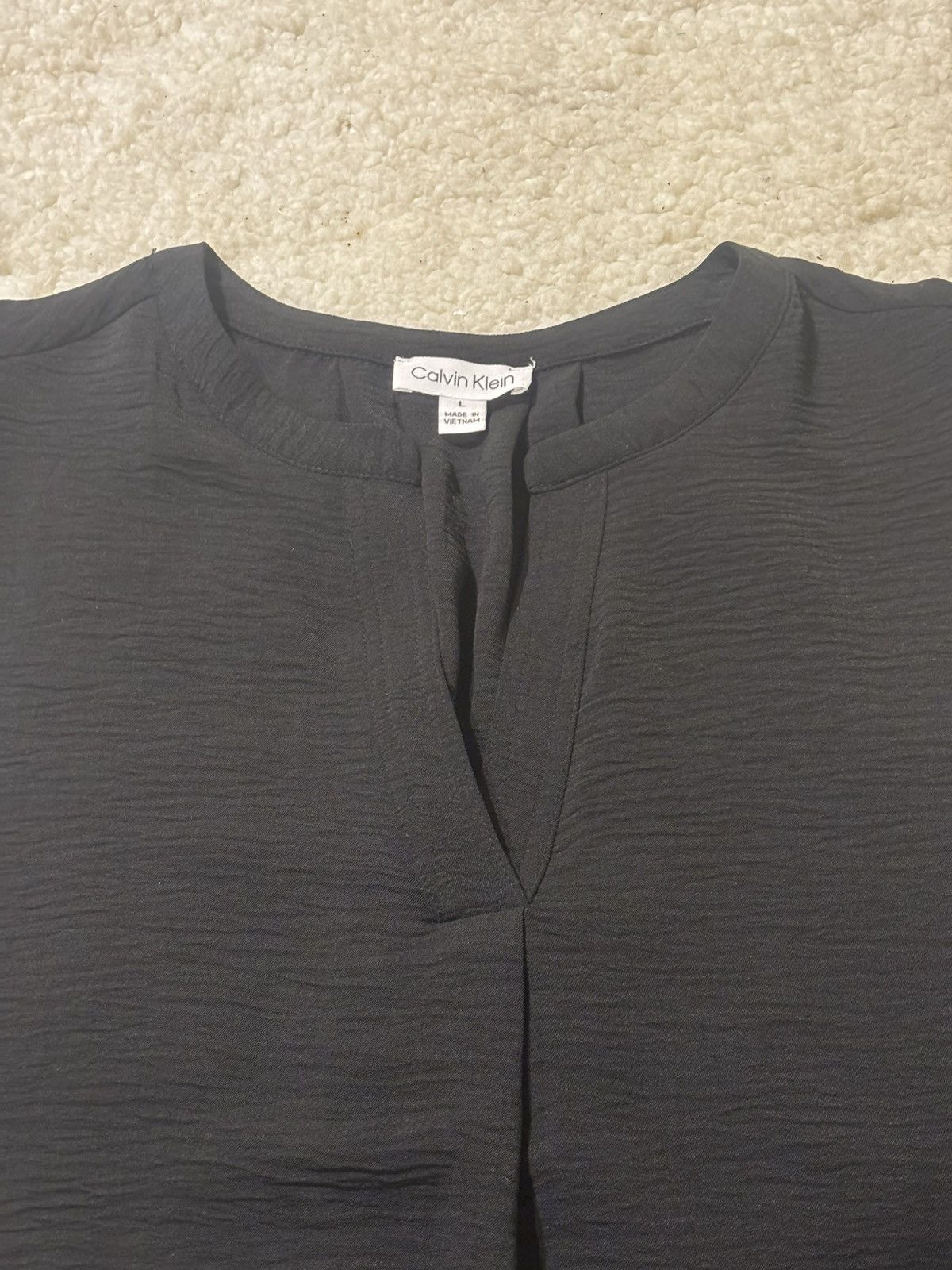 Calvin Klein Black top0358 Size L / US 10 / IT 46 - 2 Thumbnail