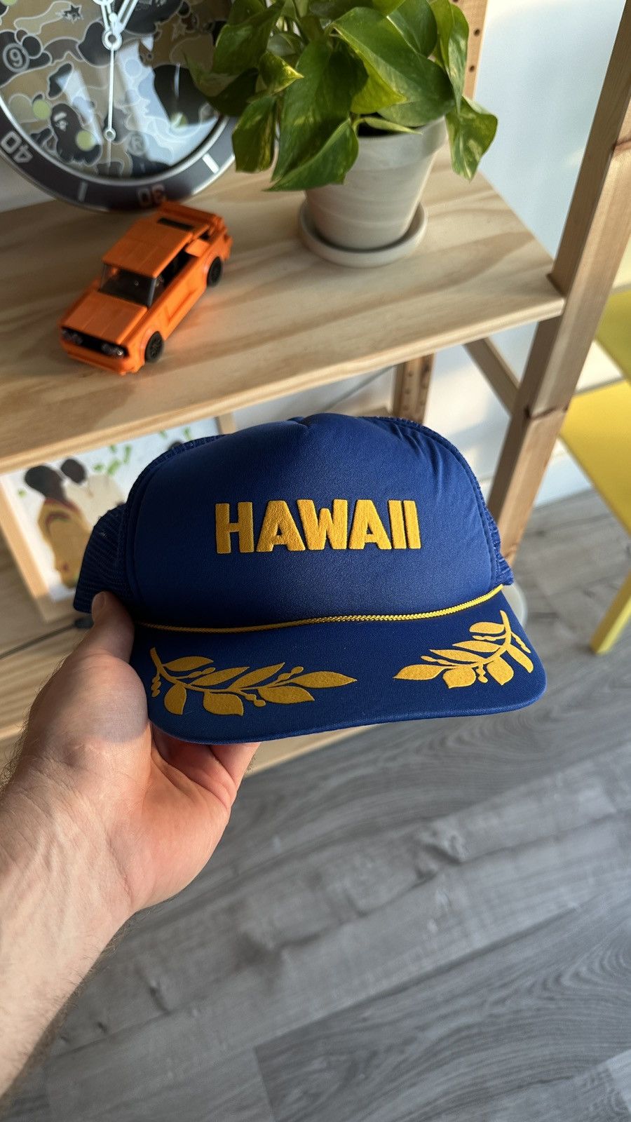 Vintage Vintage Trucker Hat Hawaii Military Size ONE SIZE - 1 Thumbnail