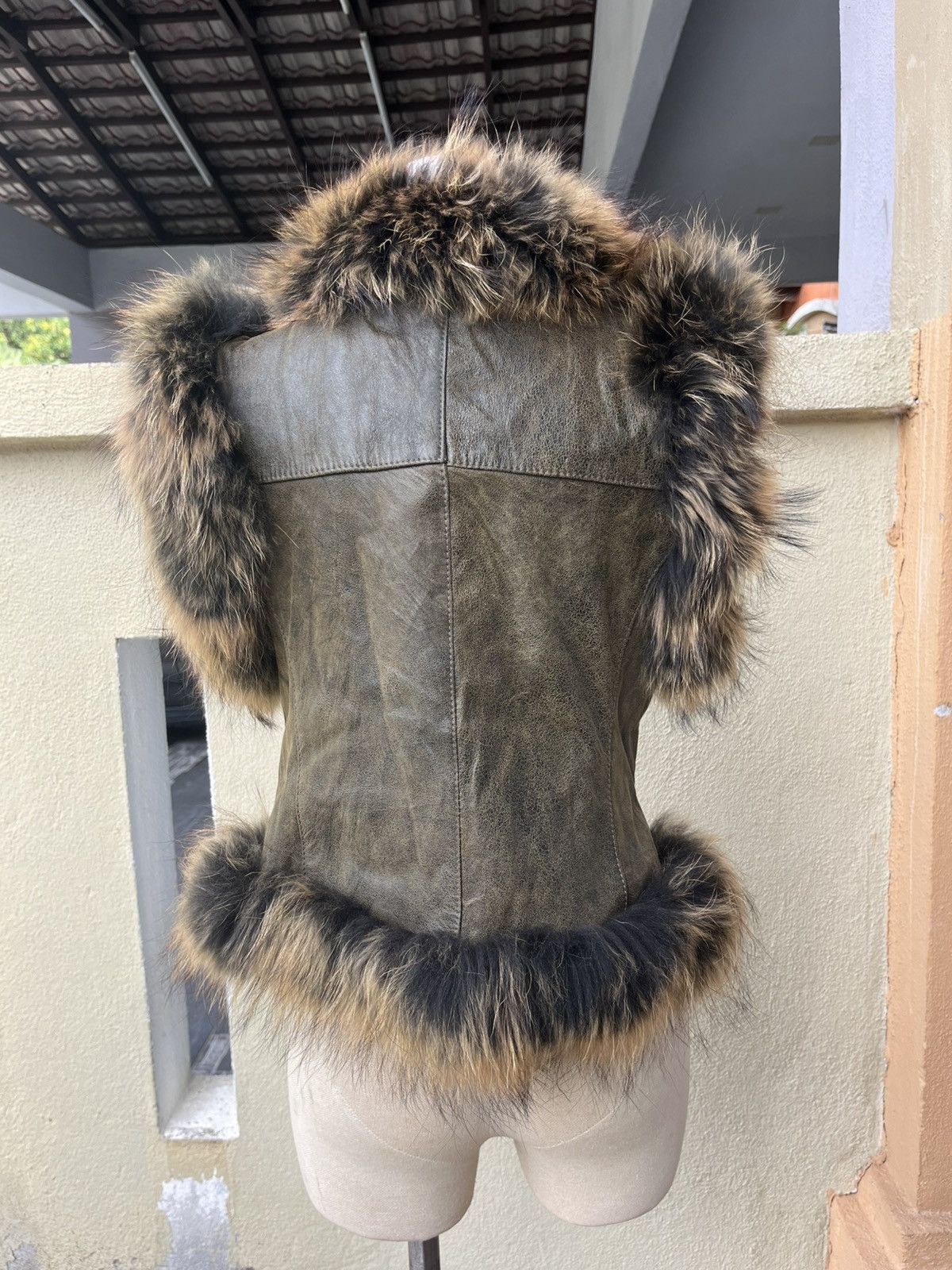 Japanese Brand Vintage Cocon leather and furr Size M / US 6-8 / IT 42-44 - 5 Thumbnail