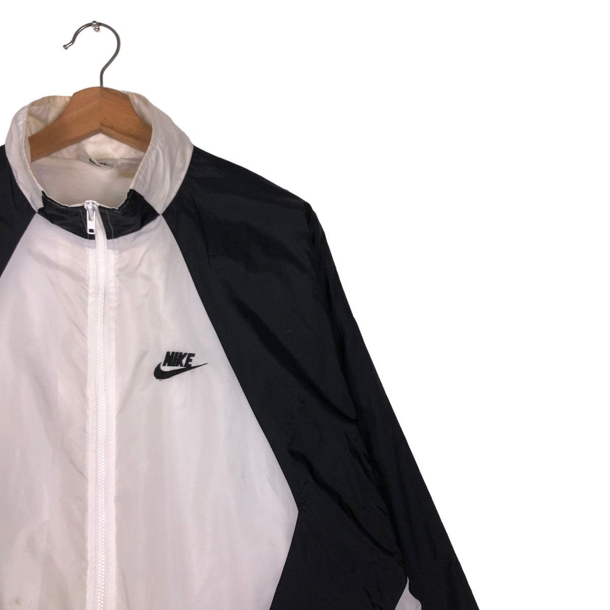 Nike × Vintage 🔥Vintage Bomber Jacket Nike Big Swoosh Big Logo Size US L / EU 52-54 / 3 - 6 Thumbnail