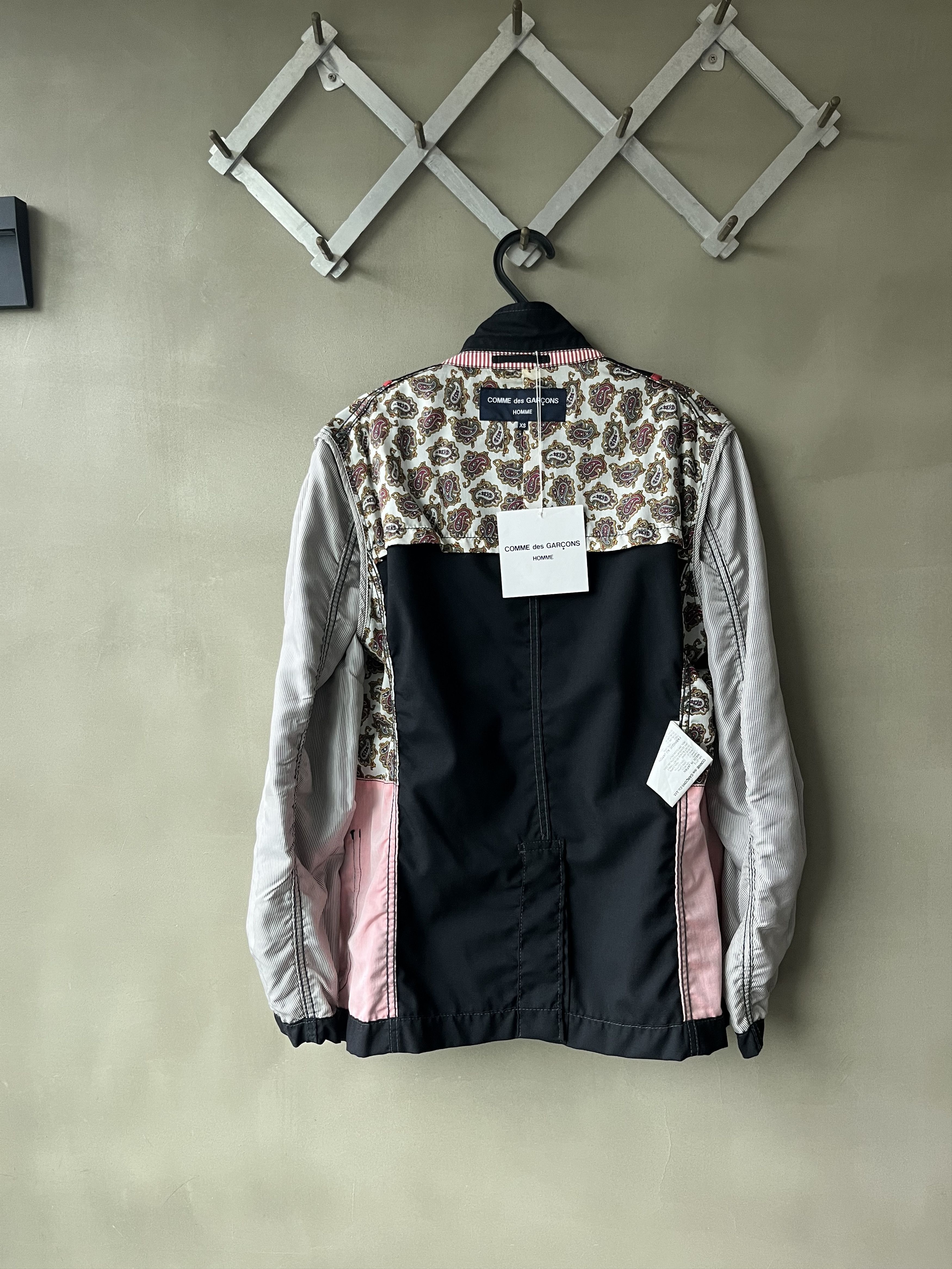 Comme des Garcons Homme Comme des Garcons Homme Paisley Lined 3 buttons front Blazer Size US XS / EU 42 / 0 - 2 Thumbnail