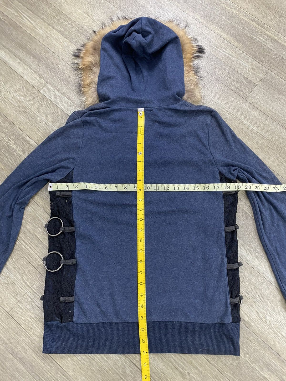 If Six Was Nine 2000s Flow Over Ifsixwasnine LGB Style Half Zip Fur Jacket Size US M / EU 48-50 / 2 - 16 Thumbnail