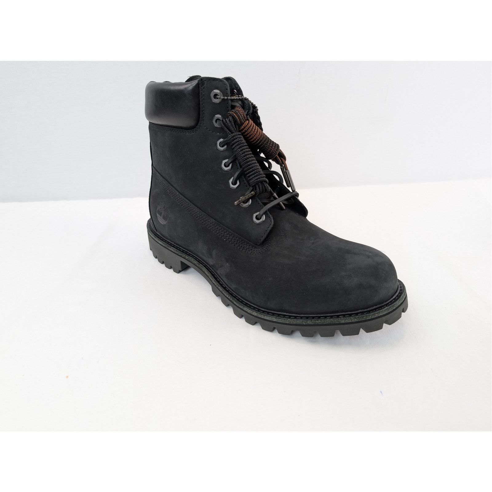 Timberland o1rshd1 Luxe Mid Lace Waterproof Boots in Black Nubuck Size US 11 / EU 44 - 3 Thumbnail