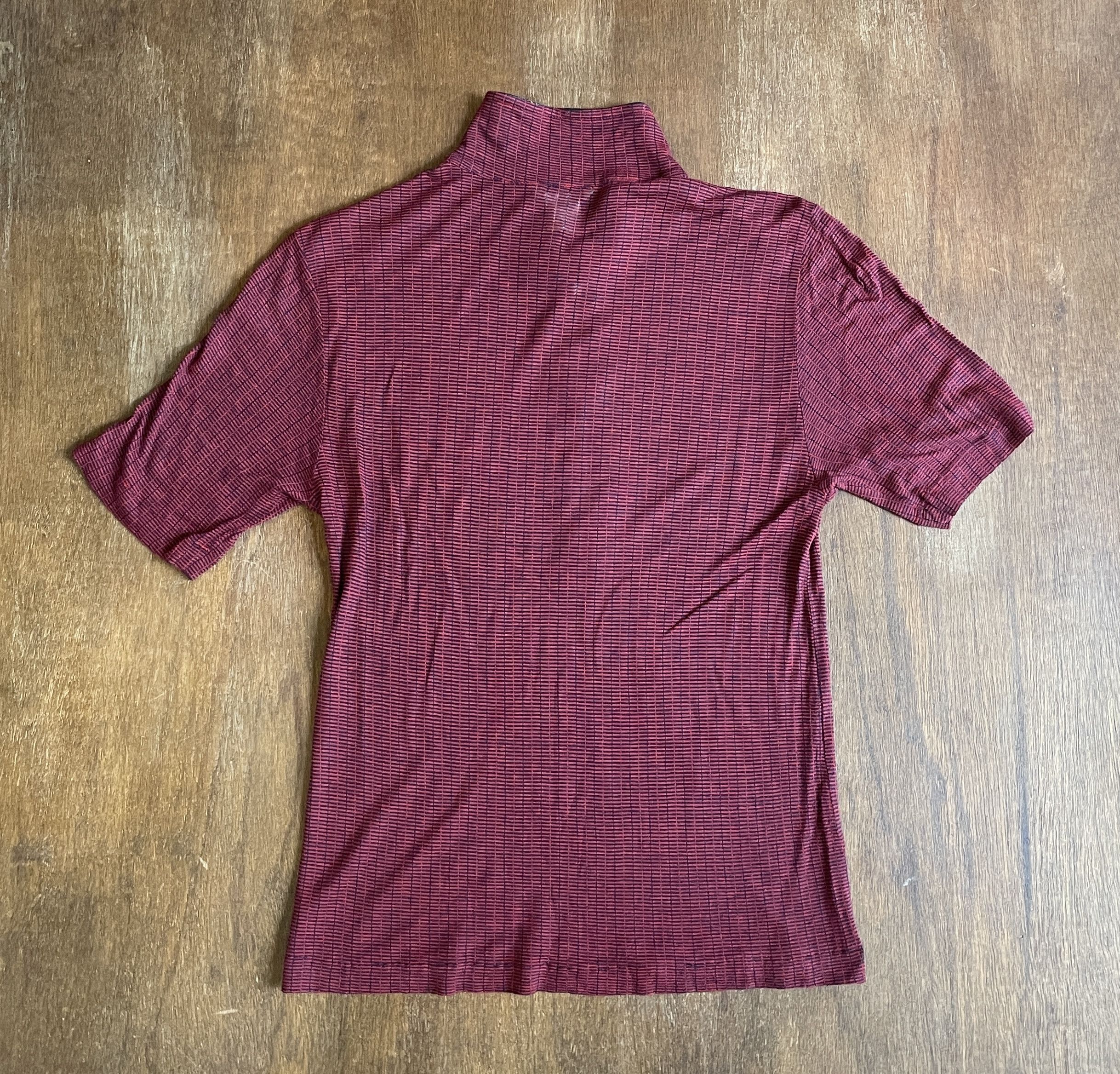 Dries Van Noten DVN Rayon Half Zip Shirt Size US S / EU 44-46 / 1 - 4 Thumbnail