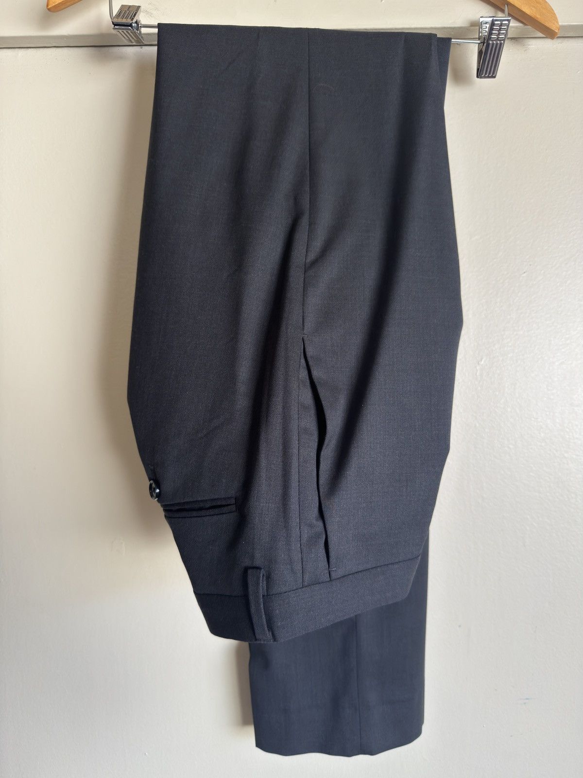 Banana Republic Banana Republic Charcoal Slim Fit Wool Suit Size 42L - 6 Thumbnail