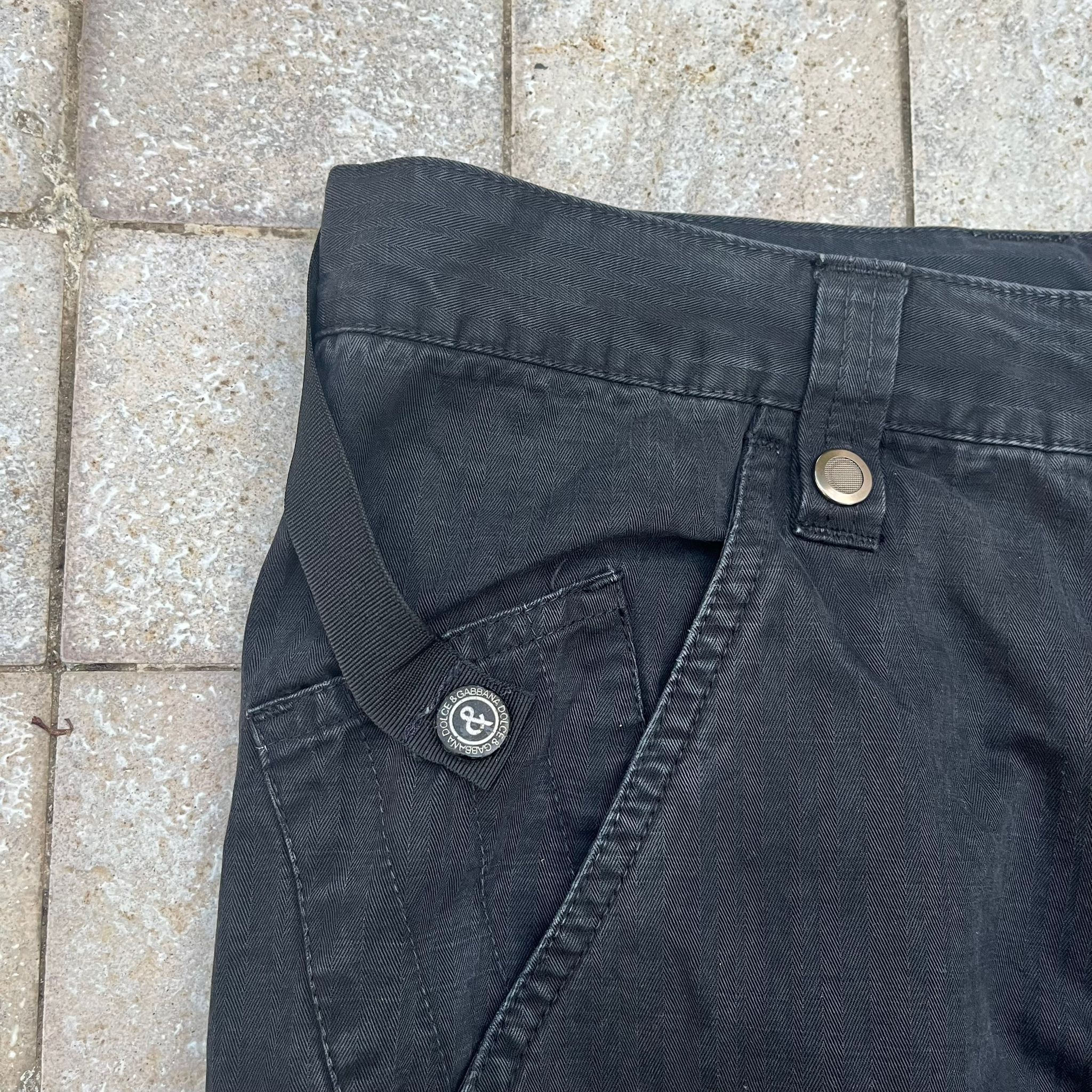 Dolce & Gabbana × Vintage Dolce Gabbana Vintage Sunfaded Cargo Bondage y2k Pants Size US 29 - 3 Thumbnail